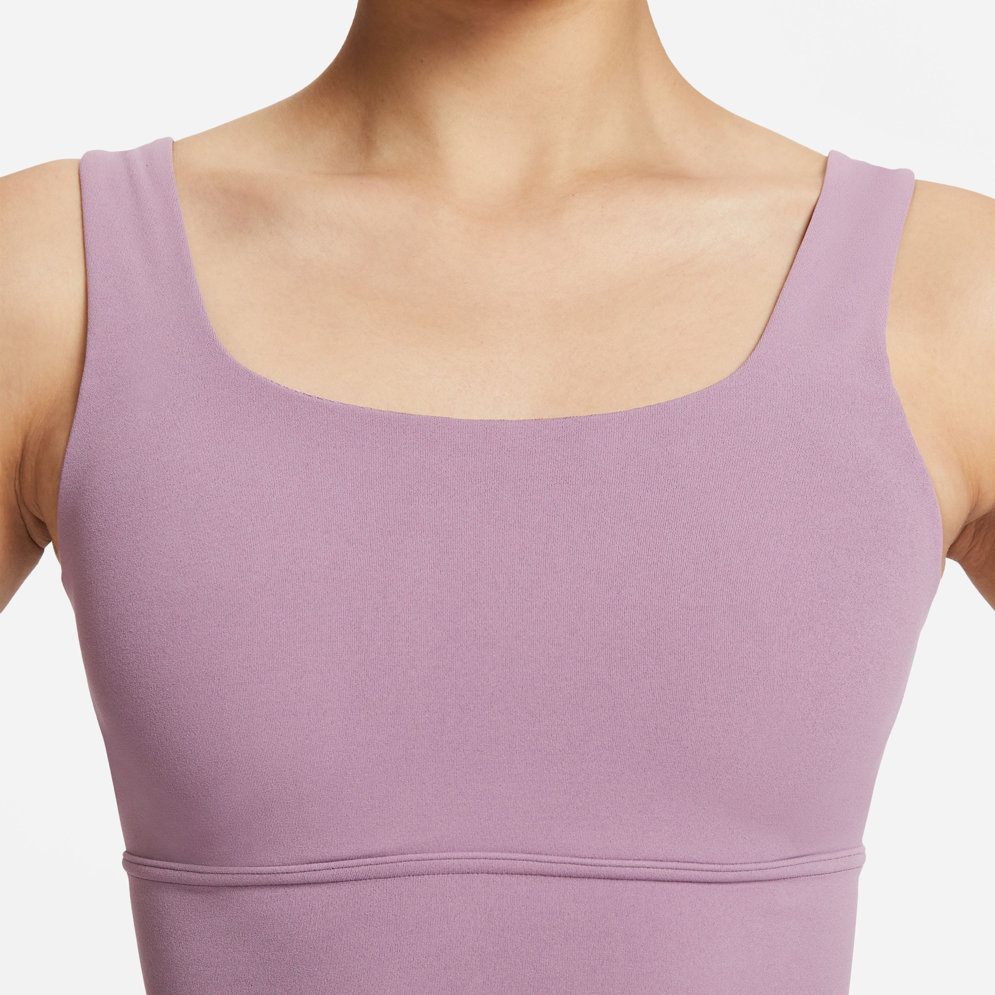 Nike Alate Ellipse Kadın Mor Bra