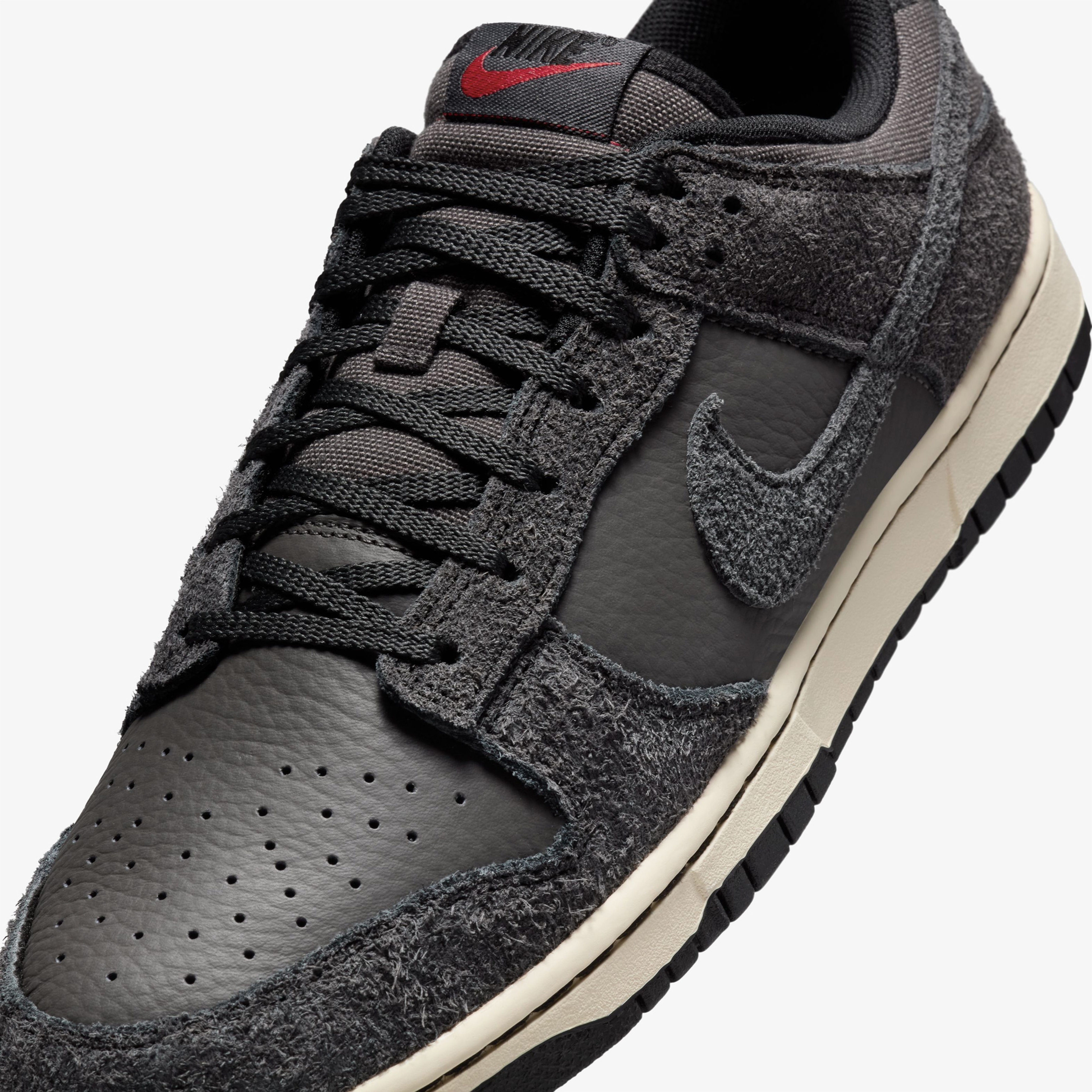 Nike Dunk Low Retro Premium Erkek Siyah Spor Ayakkabı