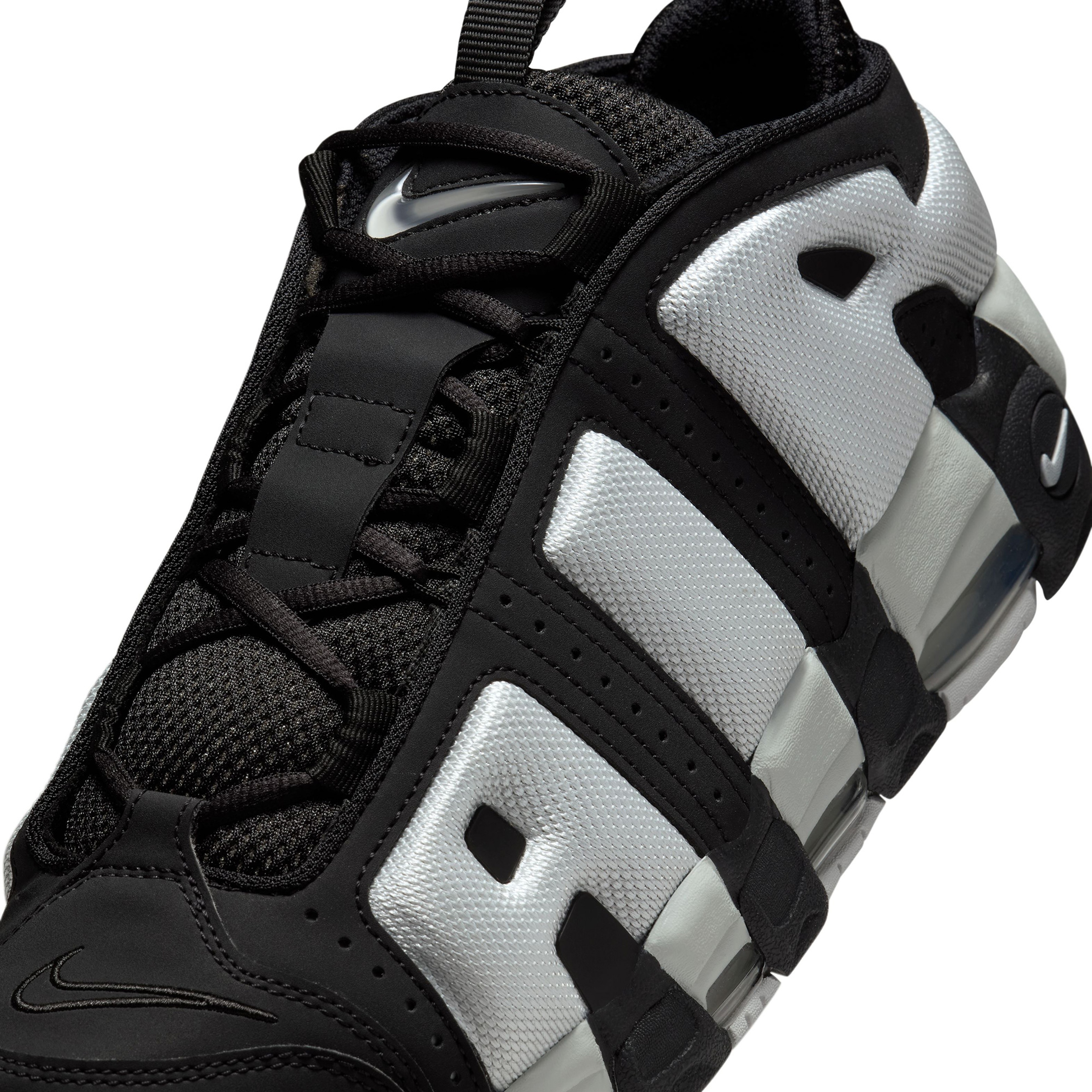 Nike Air More Uptempo Low Erkek Siyah Spor Ayakkabı