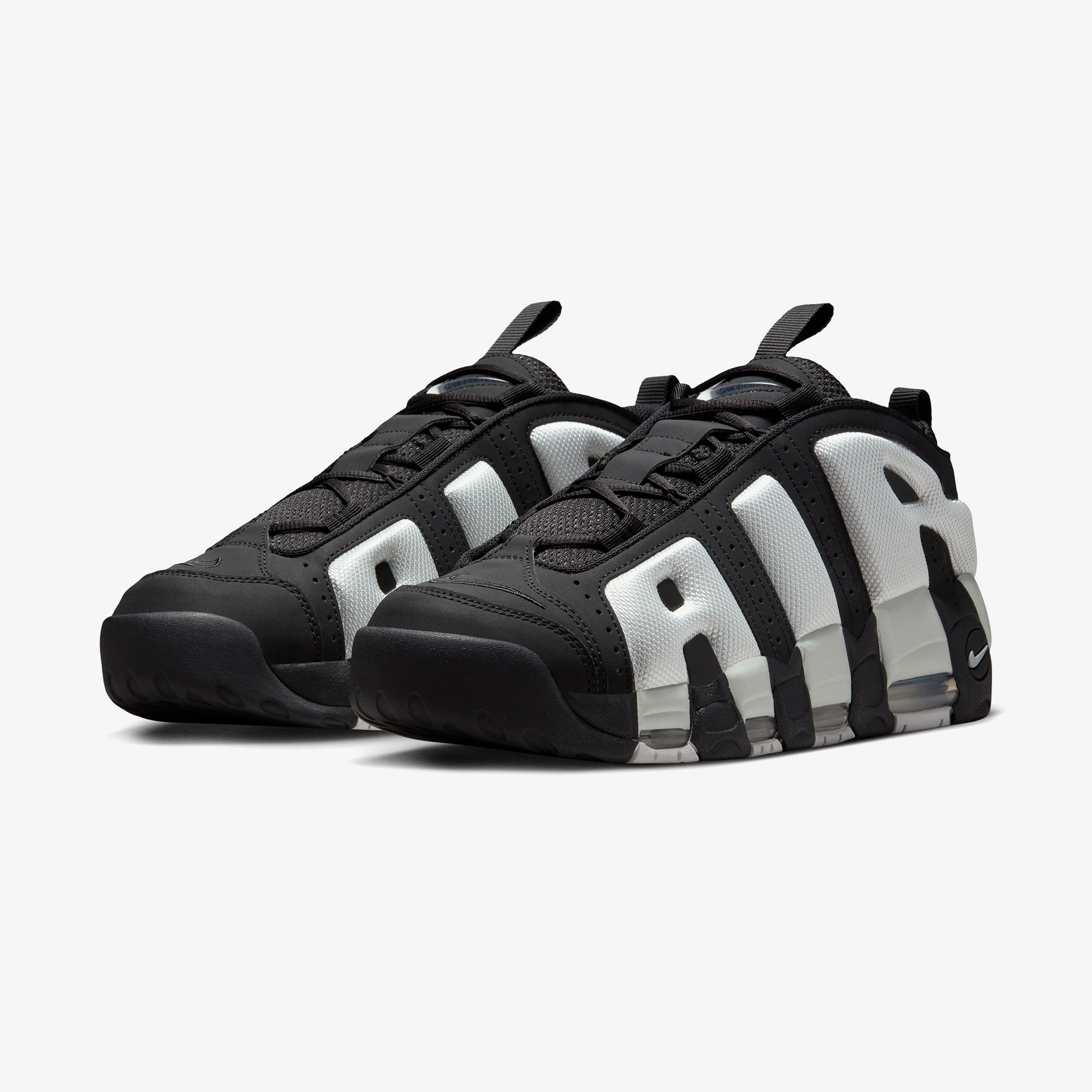 Nike Air More Uptempo Low Erkek Siyah Spor Ayakkabı