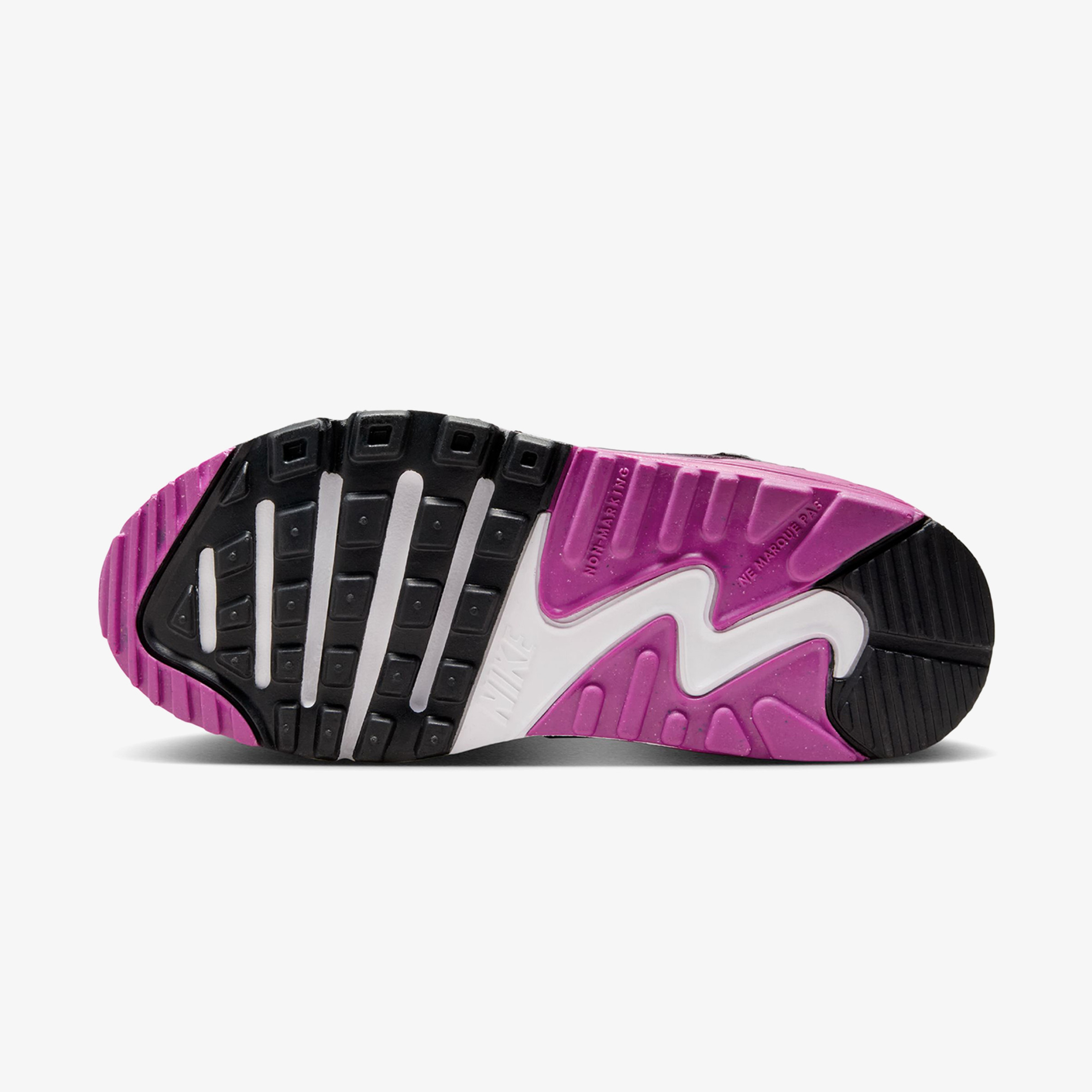 Nike Air Max 90 EasyOn Çocuk Gri Spor Ayakkabı