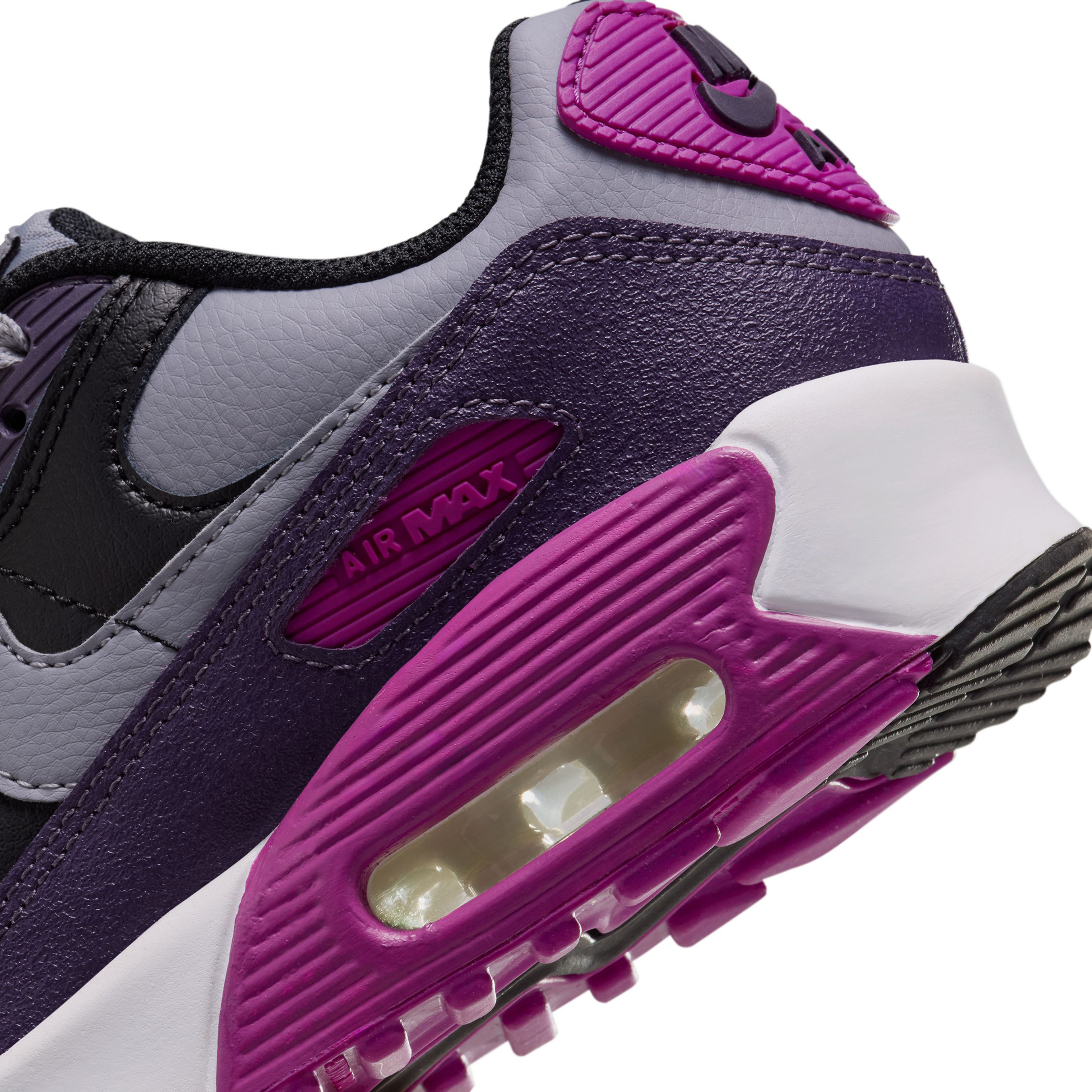 Nike Air Max 90 Genç Gri Spor Ayakkabı