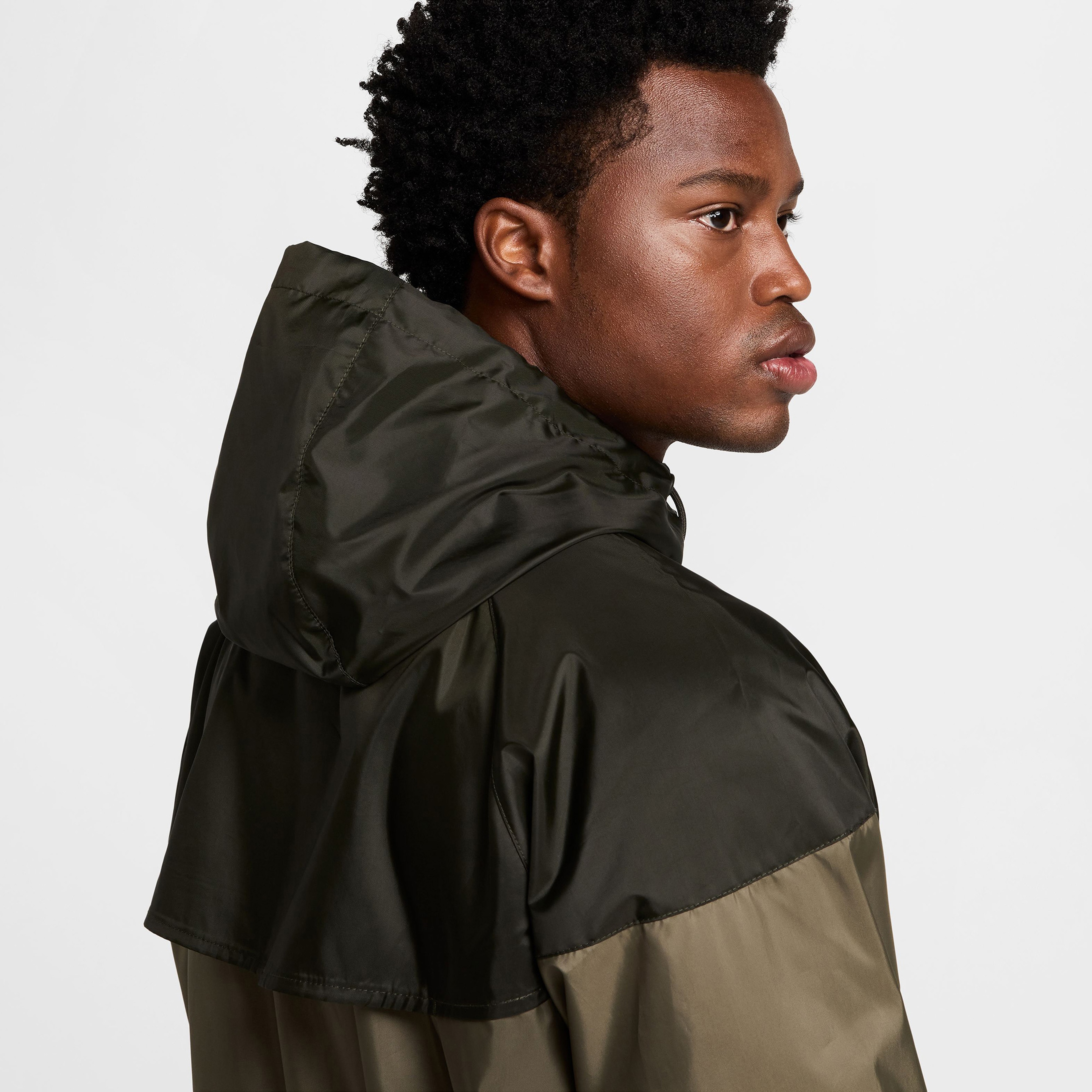 Nike Woven Heritage Essentials Erkek Yeşil Ceket