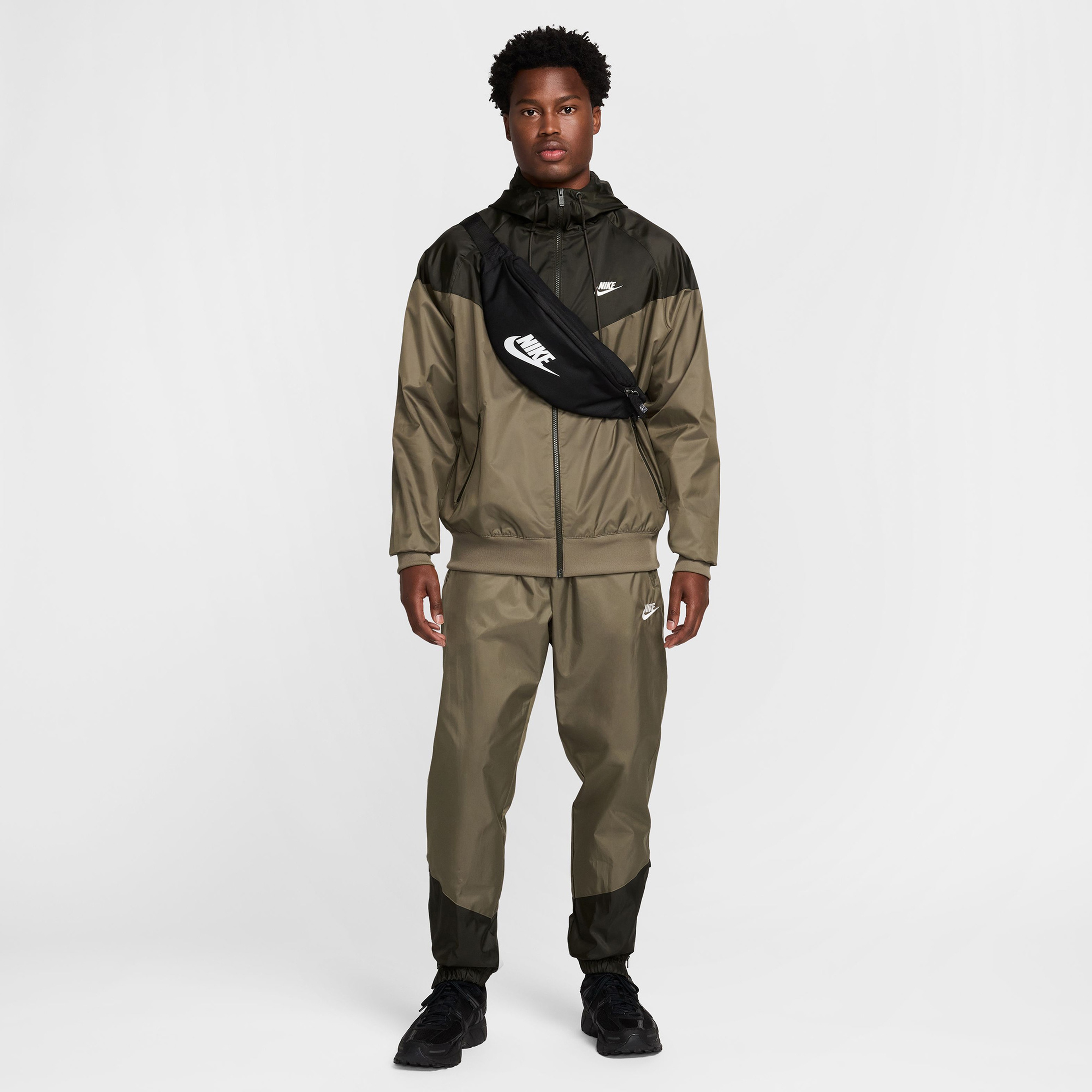 Nike Woven Heritage Essentials Erkek Yeşil Ceket