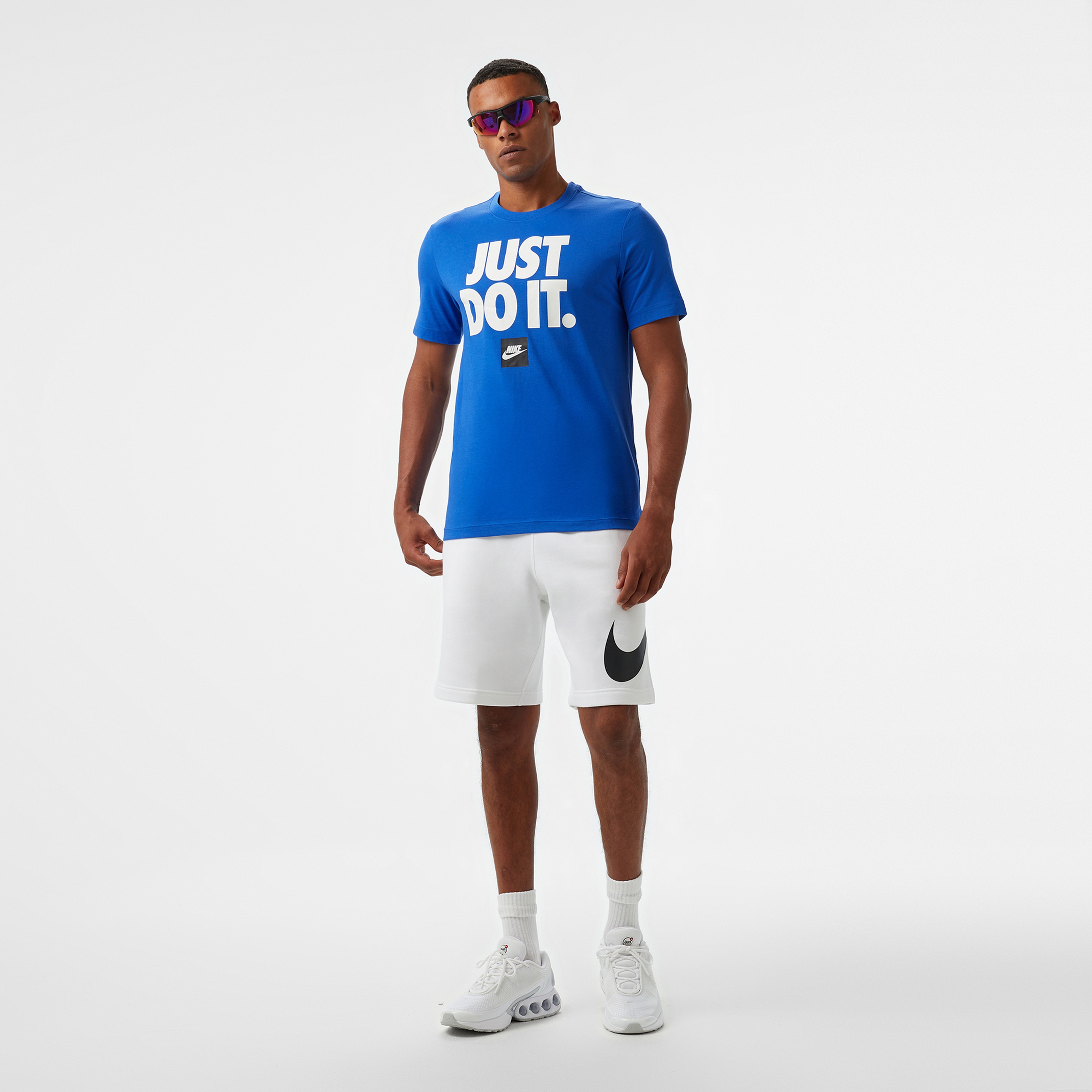 Nike Sleeve T-Shirt Erkek Mavi T-ShirtMDZ2989| Occasion