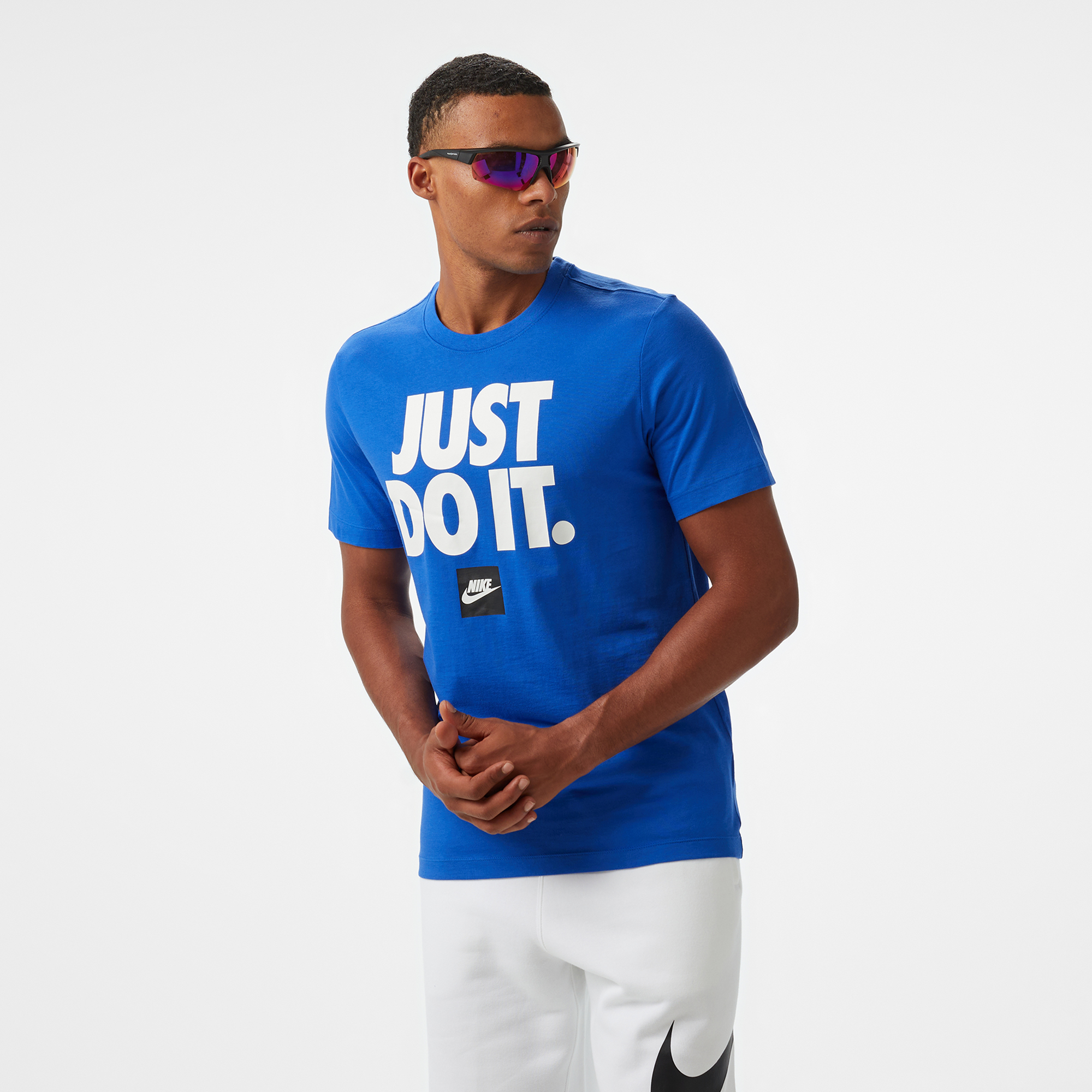 Nike Sleeve T-Shirt Erkek Mavi T-ShirtMDZ2989| Occasion
