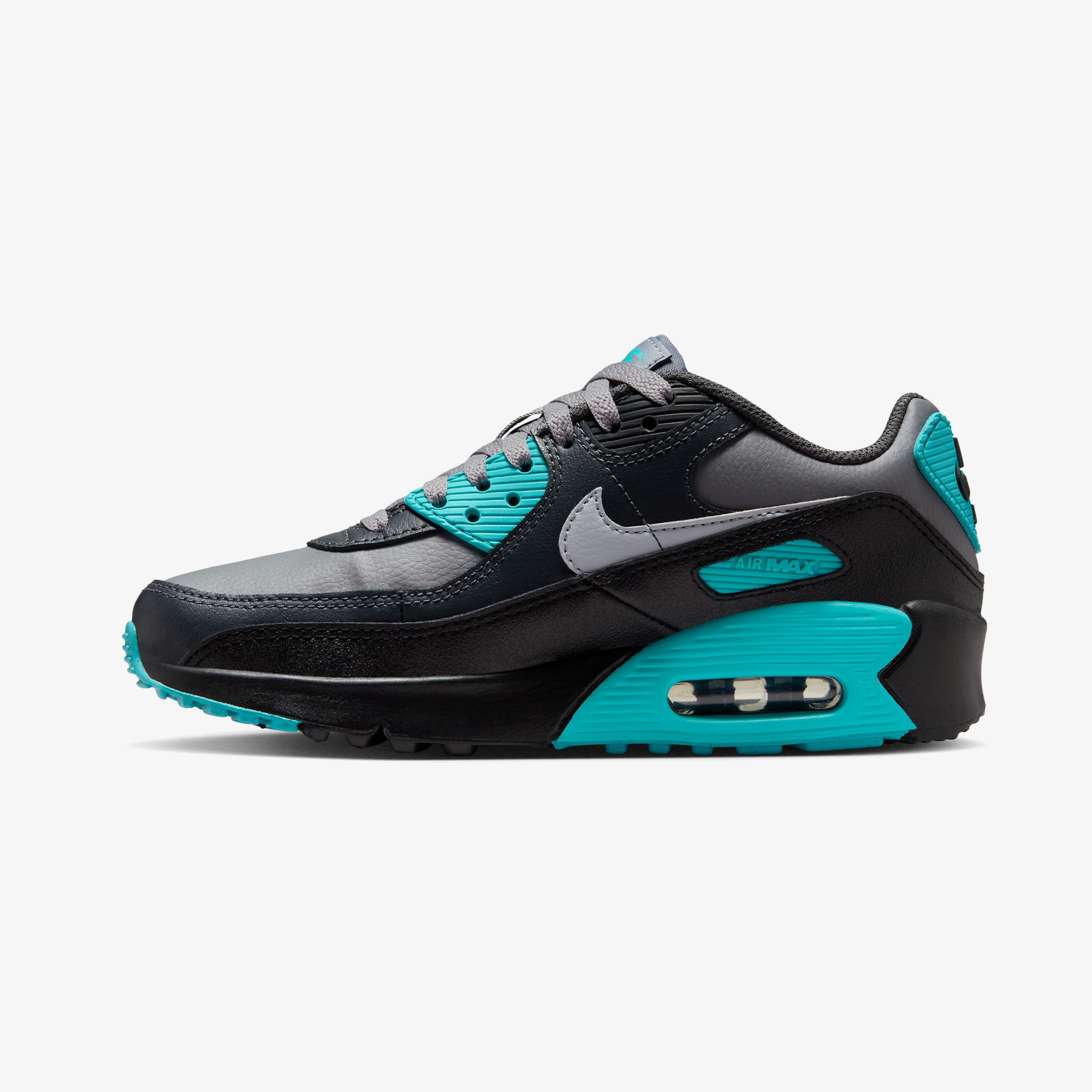 Nike Air Max 90 LTR Genç Çocuk Gri Spor Ayakkabı