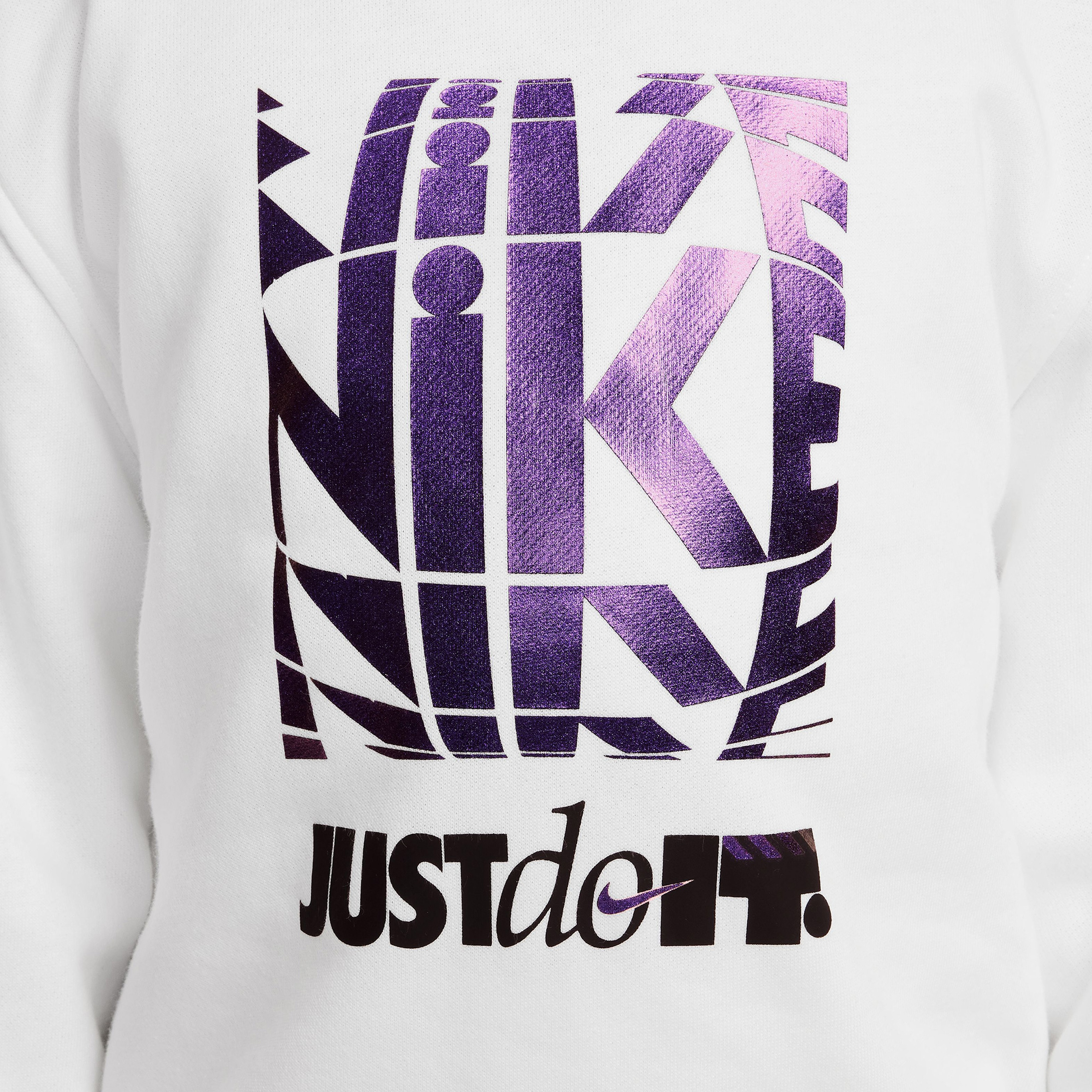 Nike Sportswear Club Crew Çocuk Beyaz Hoodie