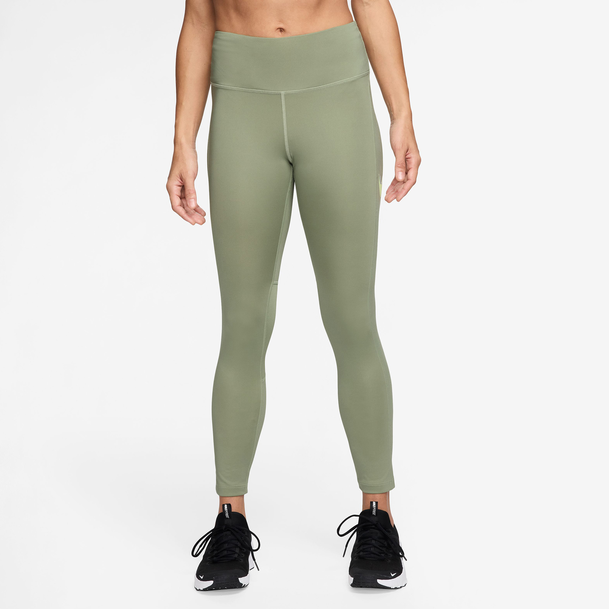 Nike Full Length Tight Kadın Haki Koşu Taytı