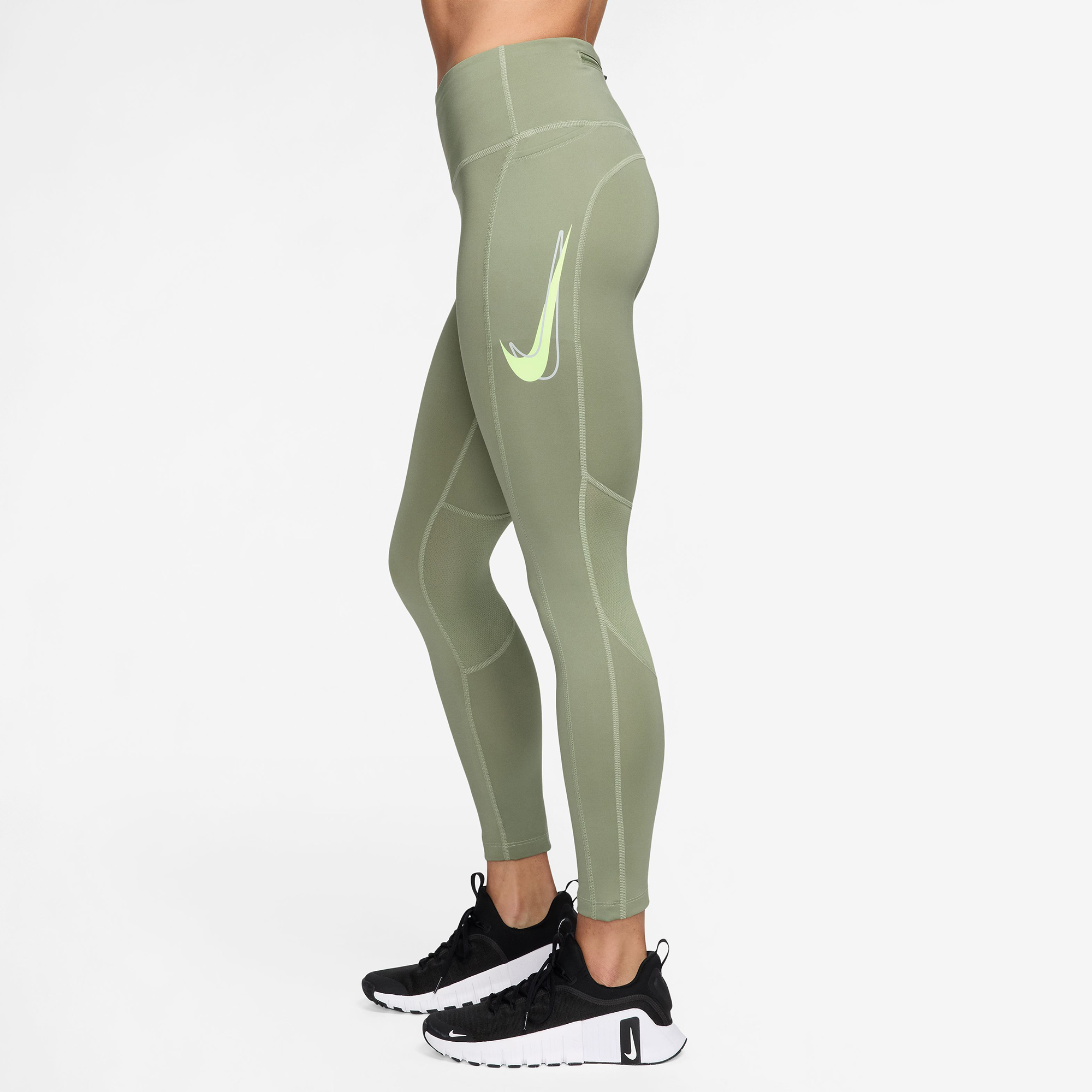 Nike Full Length Tight Kadın Haki Koşu Taytı