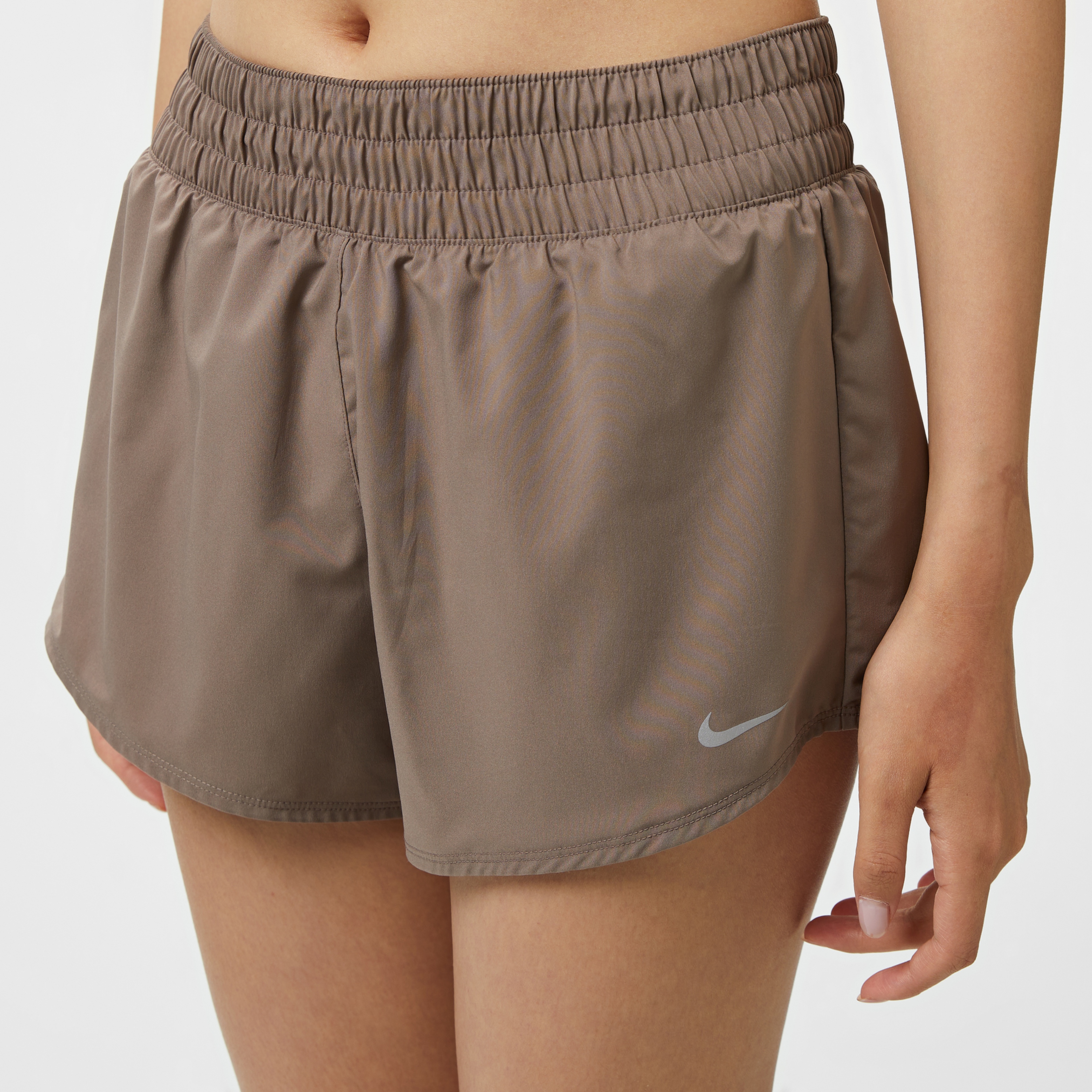 Nike One Dri-Fit Kadın Kahverengi Şort