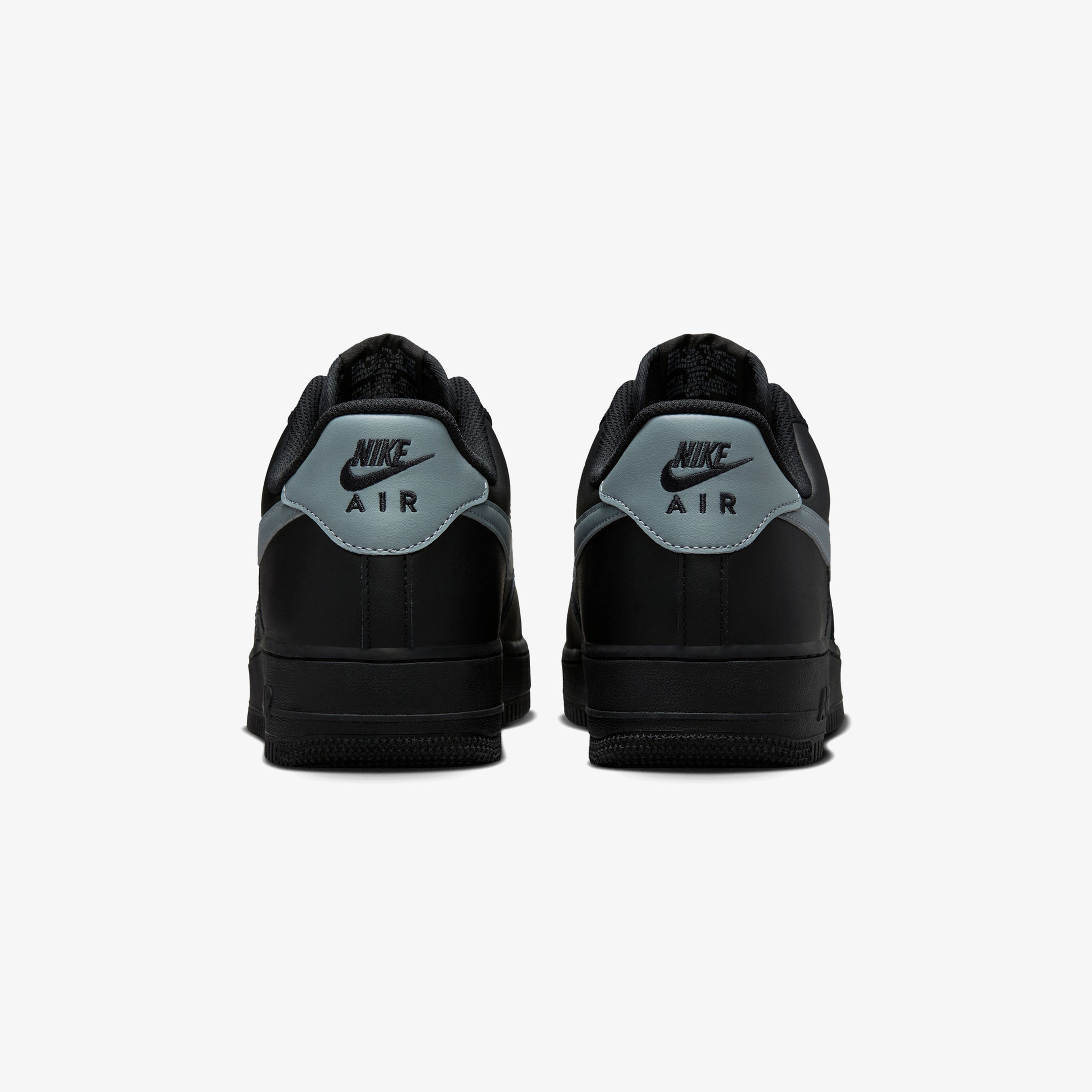 Nike Air Force 1 '07 Erkek Siyah Spor Ayakkabı