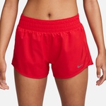 Nike One Dri-Fit Kadın Kırmızı Şort