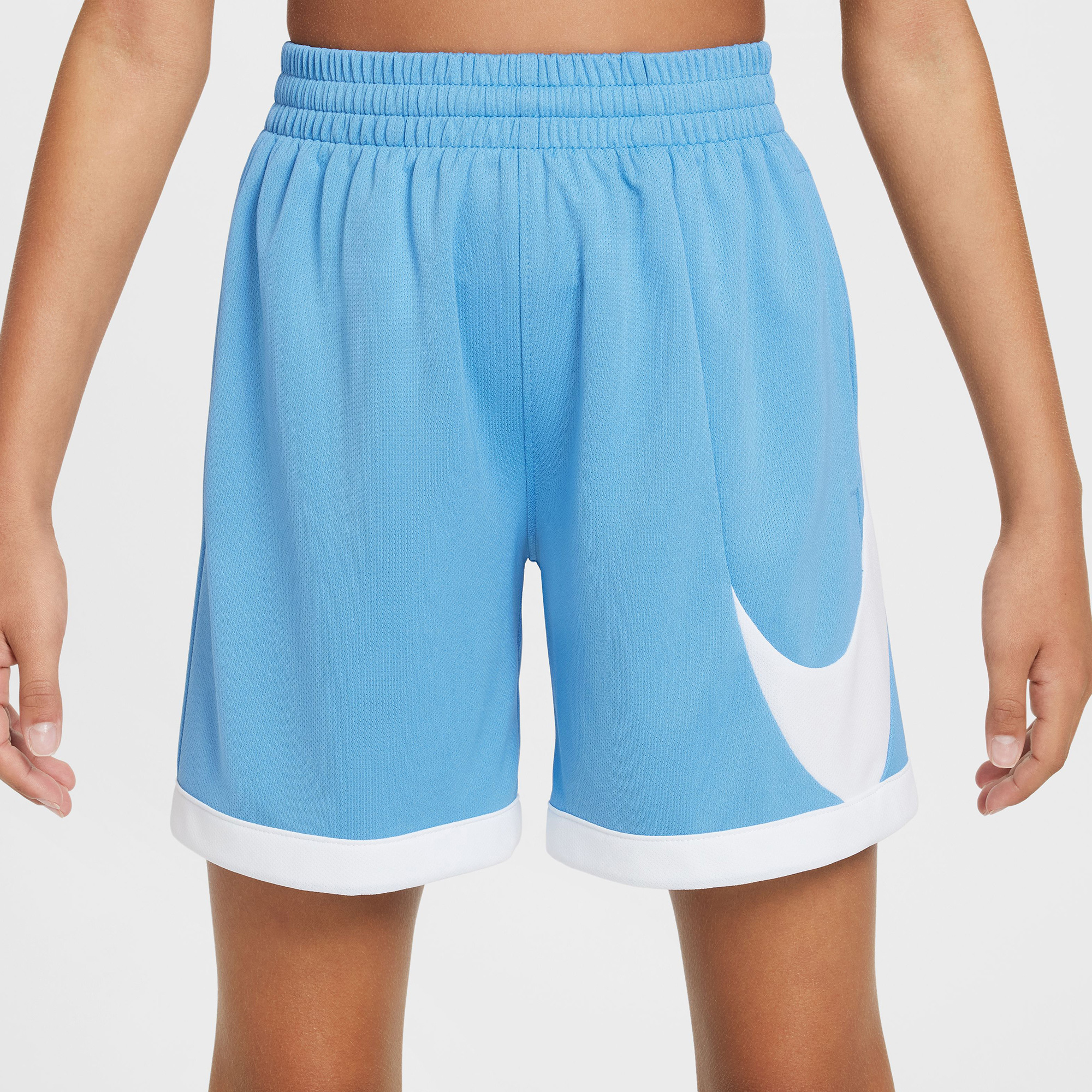 Nike Dri-Fit Multi+ Swoosh Çocuk Mavi Şort