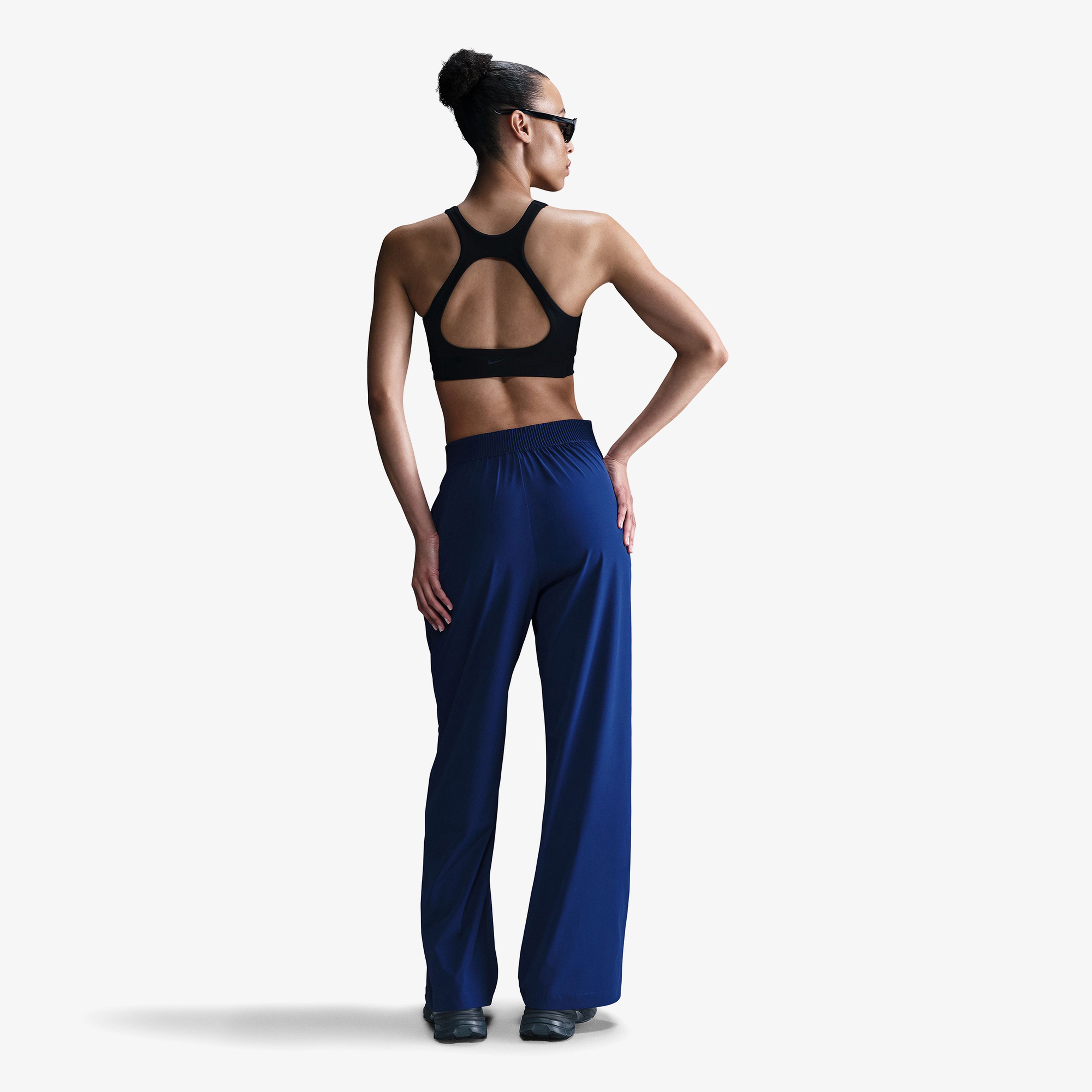 Nike Dri-Fit Heritage Kadın Mavi Eşofman Altı