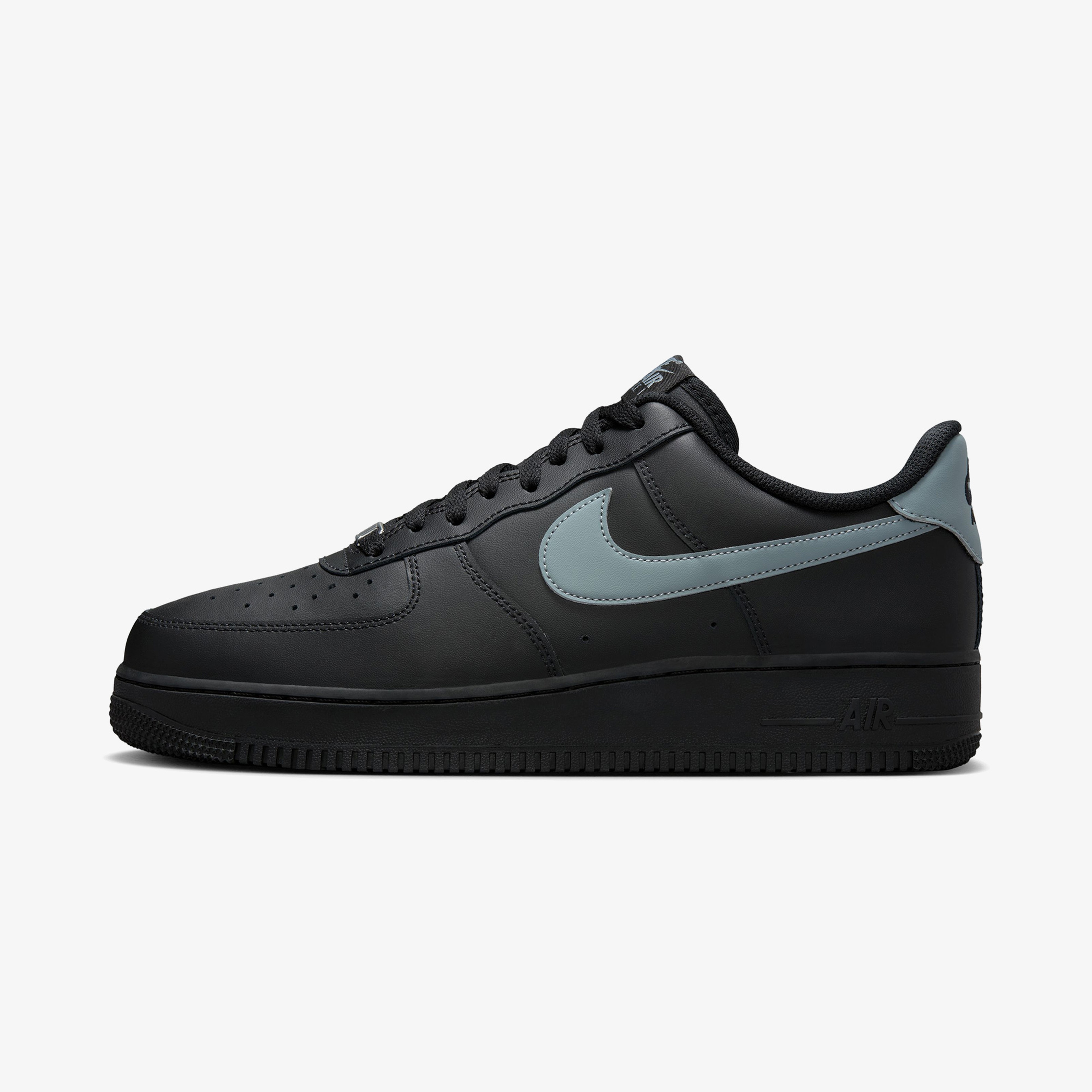 Nike Air Force 1 '07 Erkek Siyah Spor Ayakkabı
