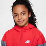 Nike Sportswear Windrunner Genç Çocuk Kırmızı Ceket