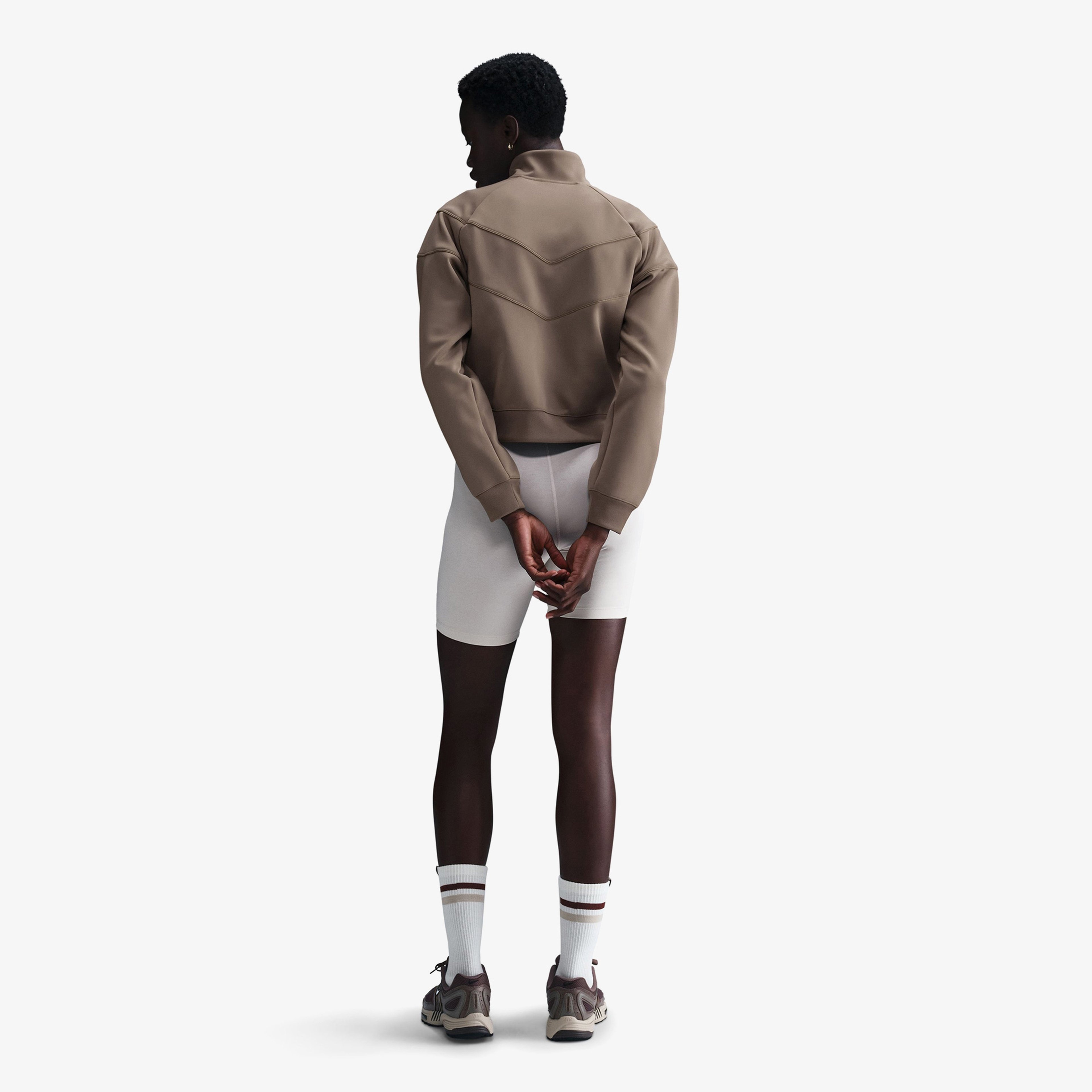 Nike Sportswear Windrunner Kadın Kahverengi Ceket
