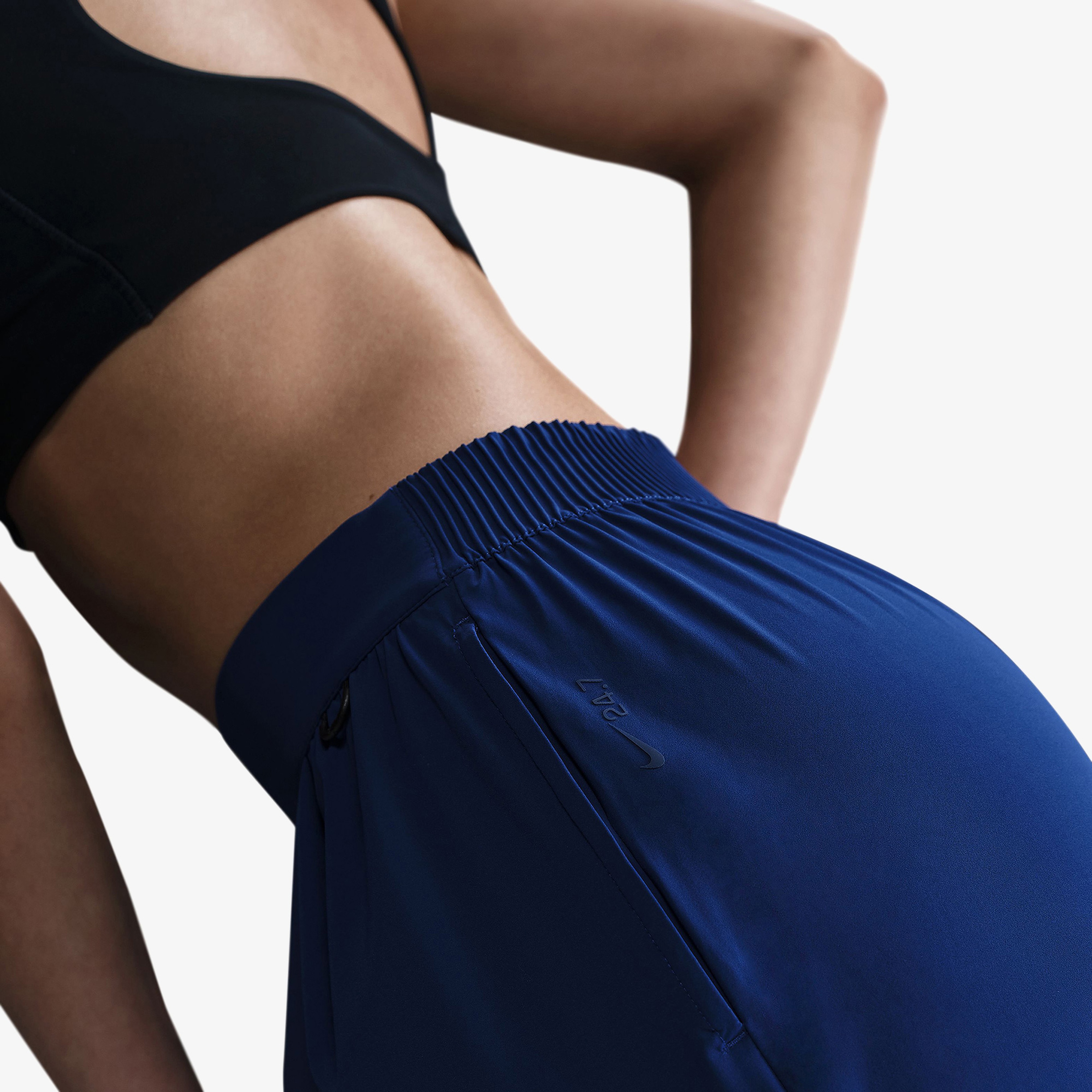 Nike Dri-Fit Heritage Kadın Mavi Eşofman Altı