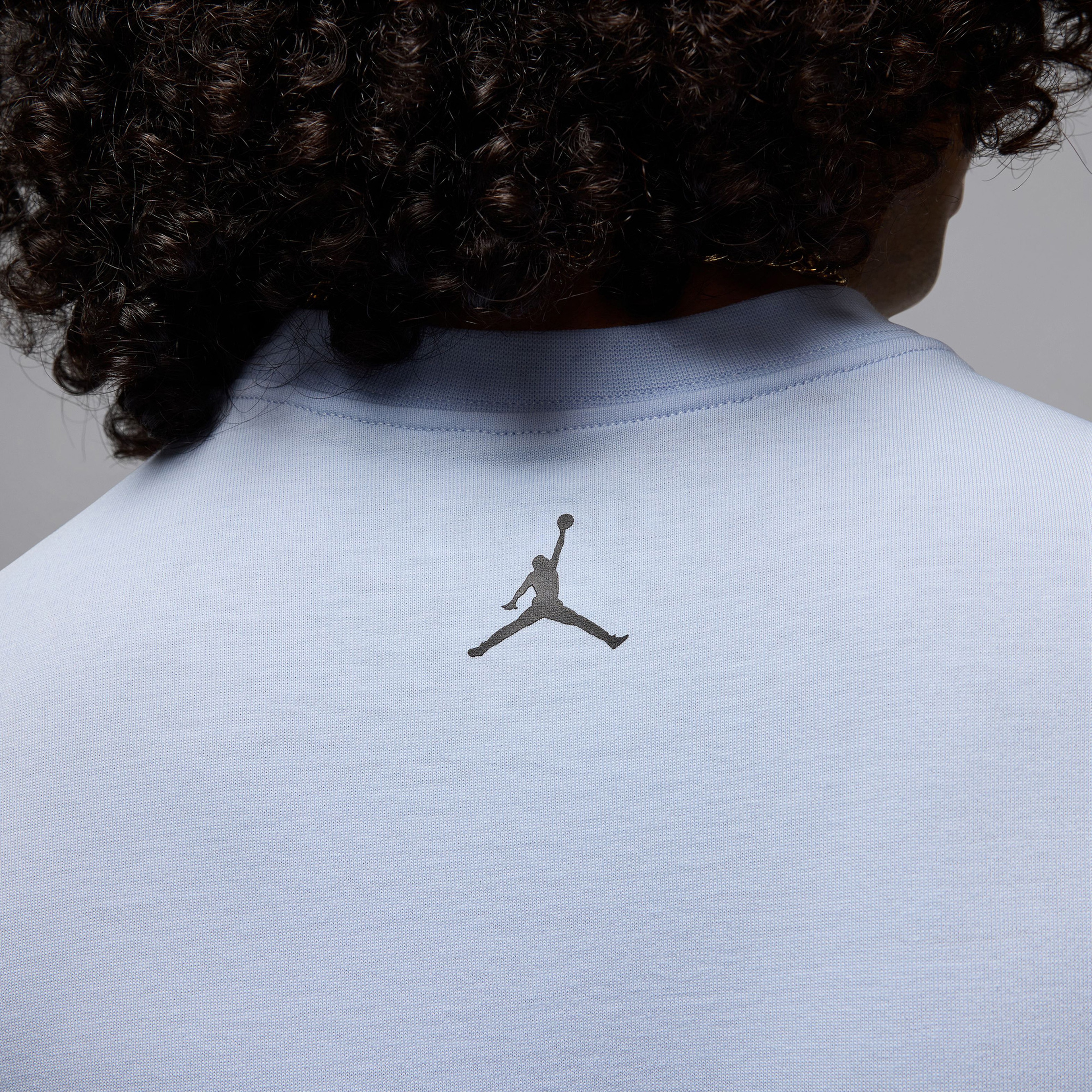 Jordan Brand Erkek Mavi T-Shirt