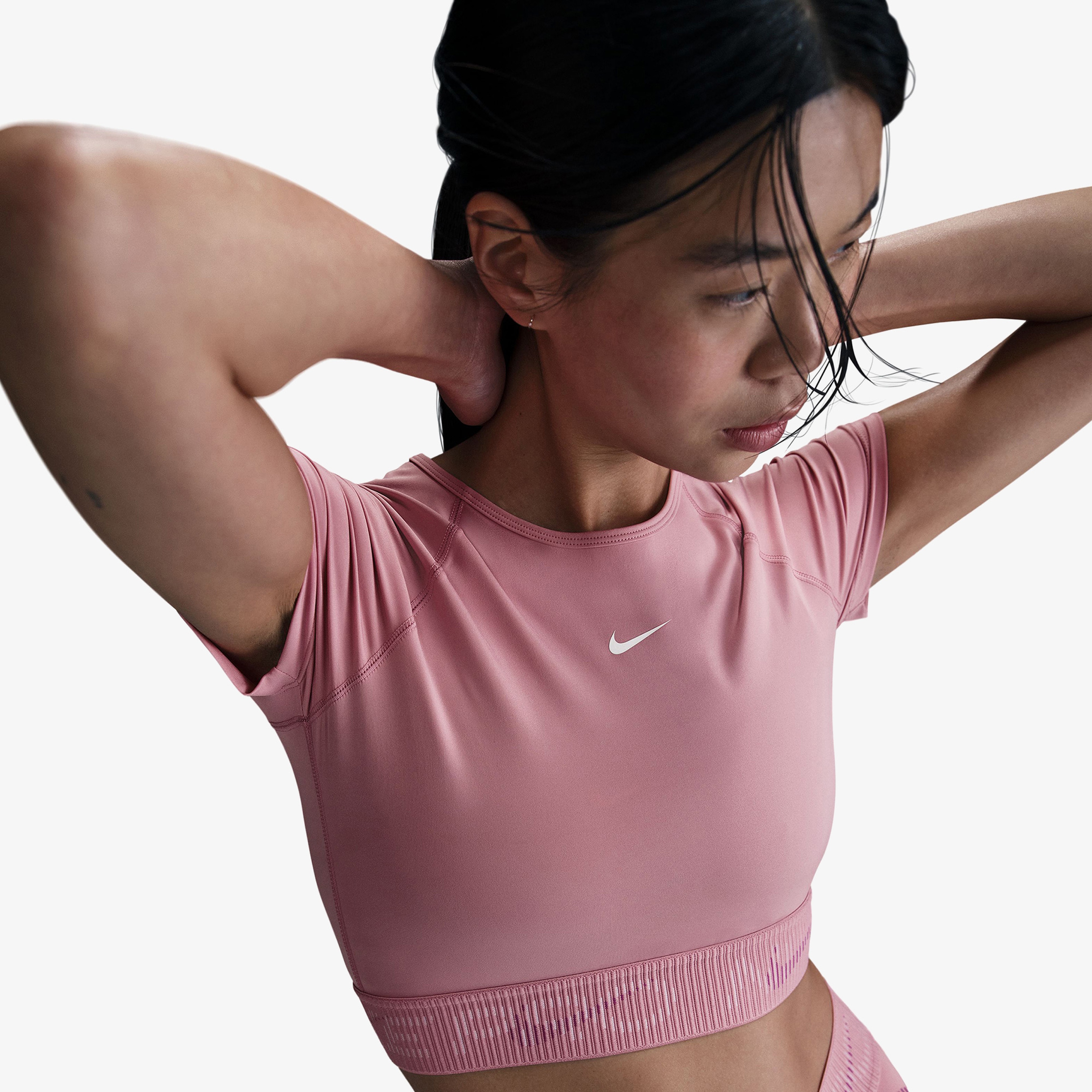 Nike Pro Dri-Fit Kadın Pembe T-Shirt