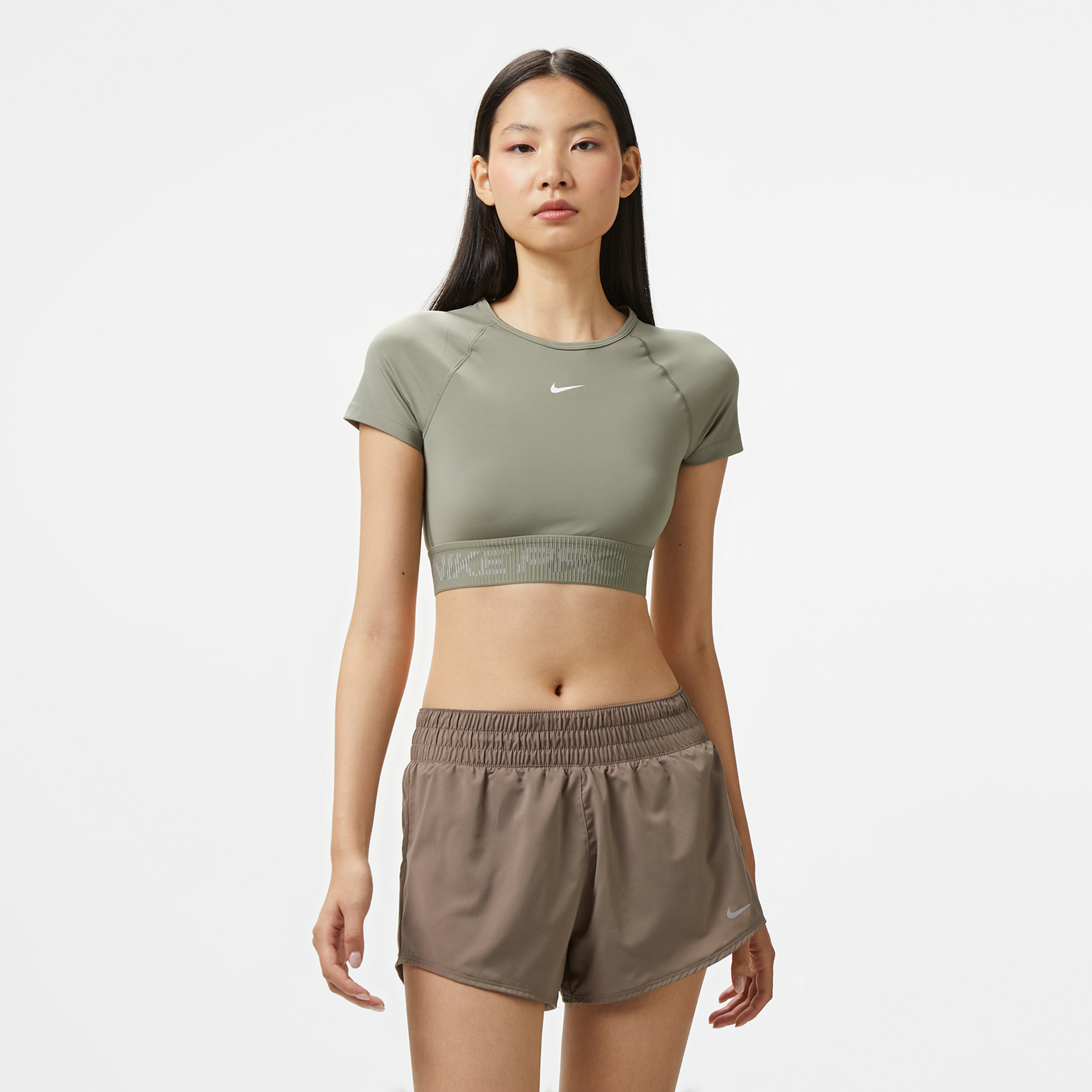 Nike Pro Dri-Fit Kadın Yeşil T-Shirt