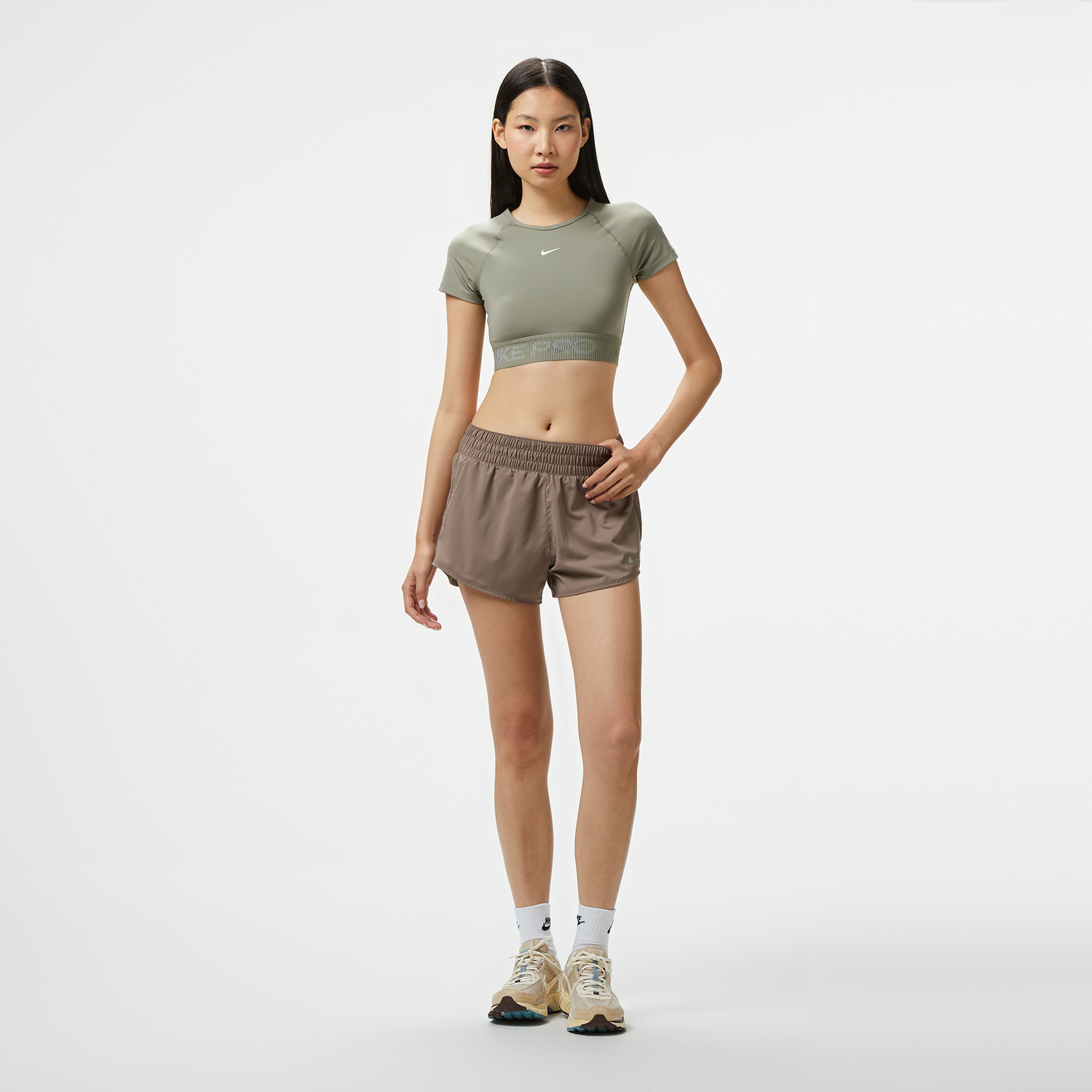 Nike Pro Dri-Fit Kadın Yeşil T-Shirt