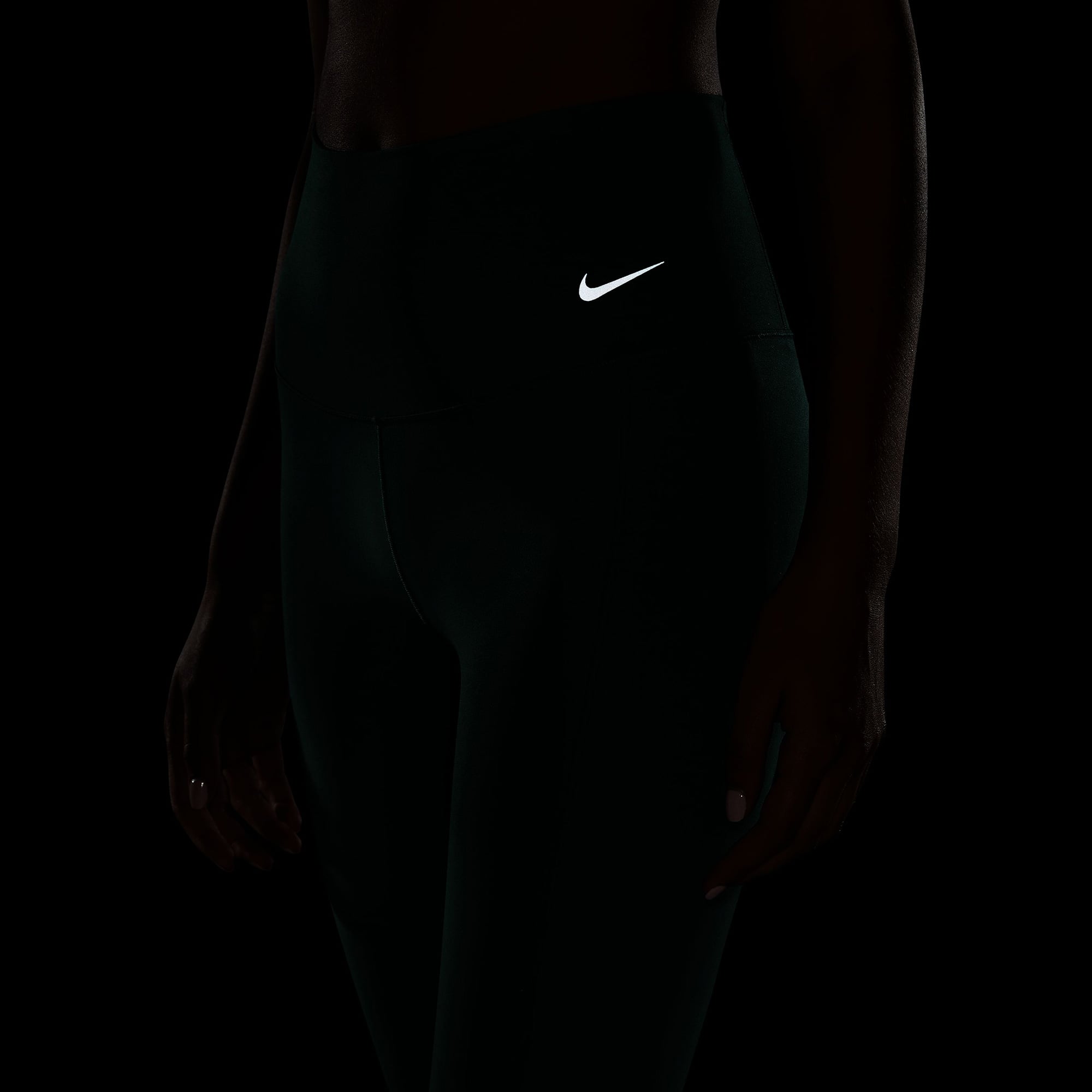 Nike Dri-Fit Zenvy Kadın Yeşil Tayt