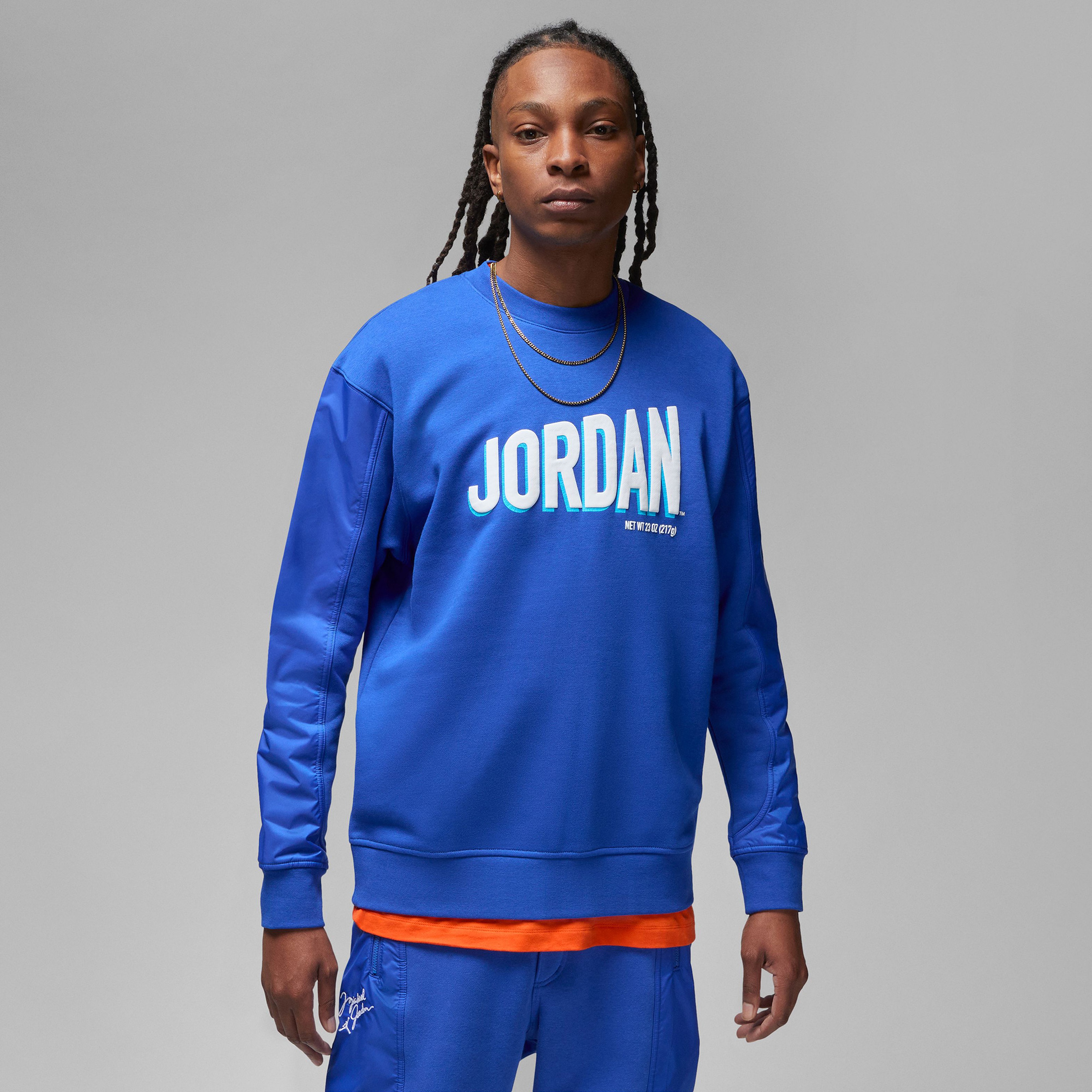 Jordan Flight MVP Erkek Mavi Sweatshirt
