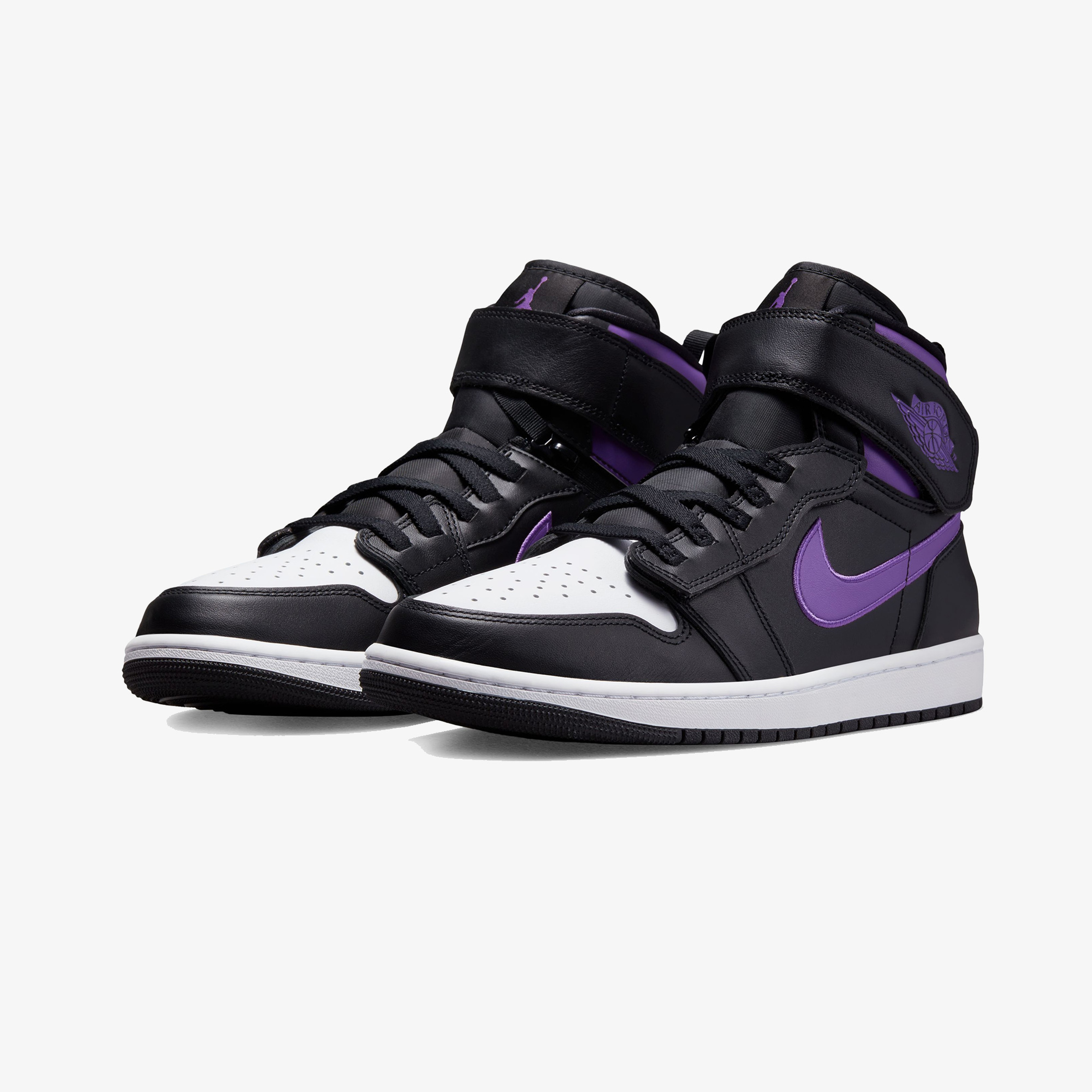 Jordan Air 1 Hi FlyEase Erkek Siyah Spor Ayakkabı