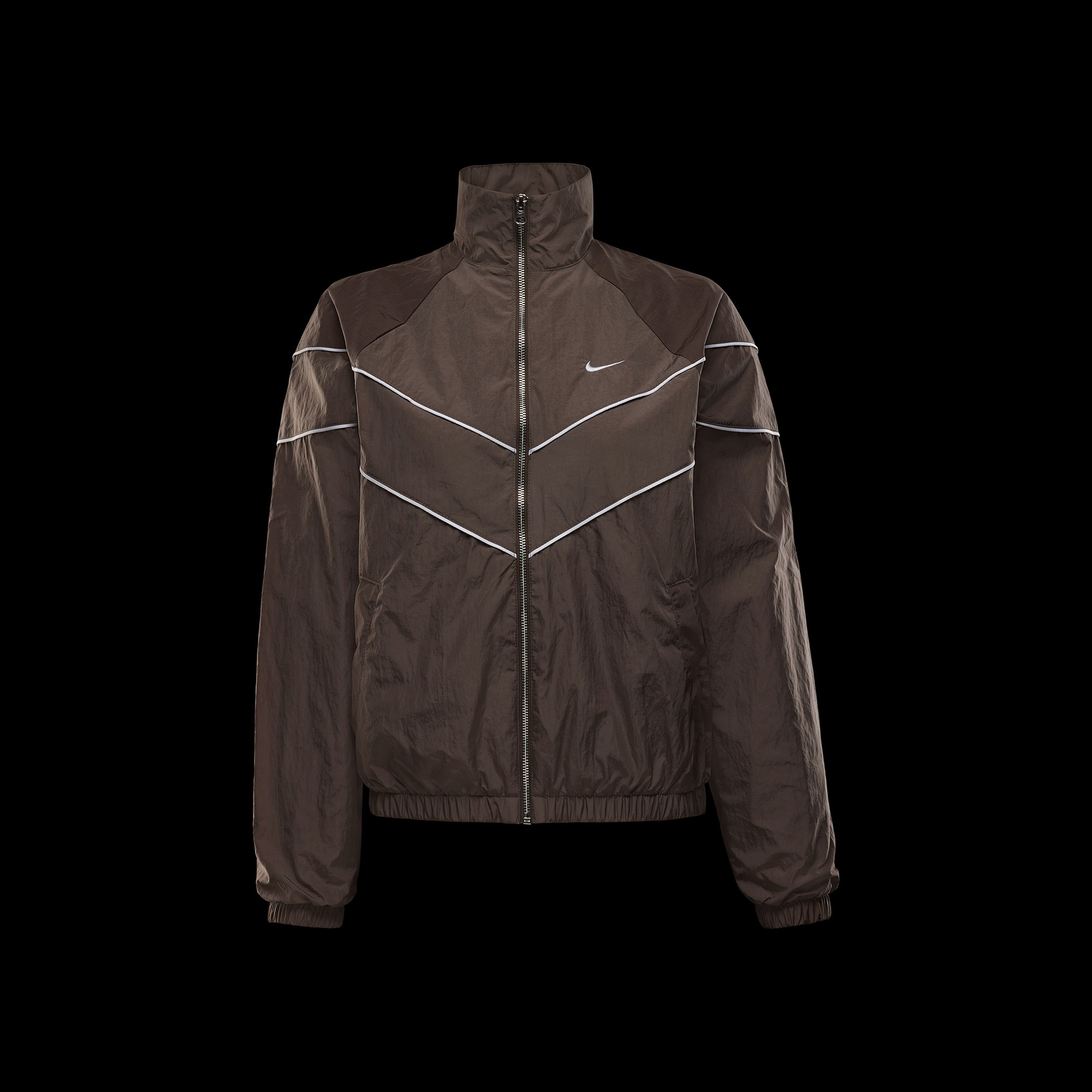 Nike Windrunner Kadın Gri Ceket