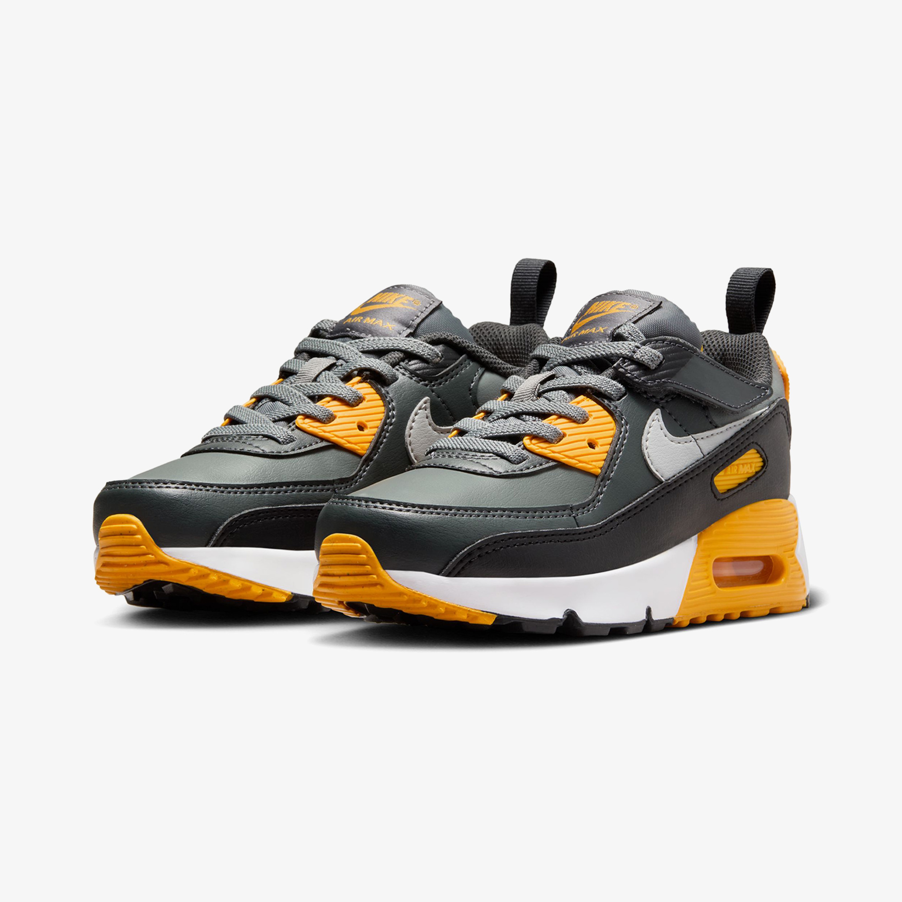 Nike Air Max 90 EasyOn Çocuk Gri Spor Ayakkabı