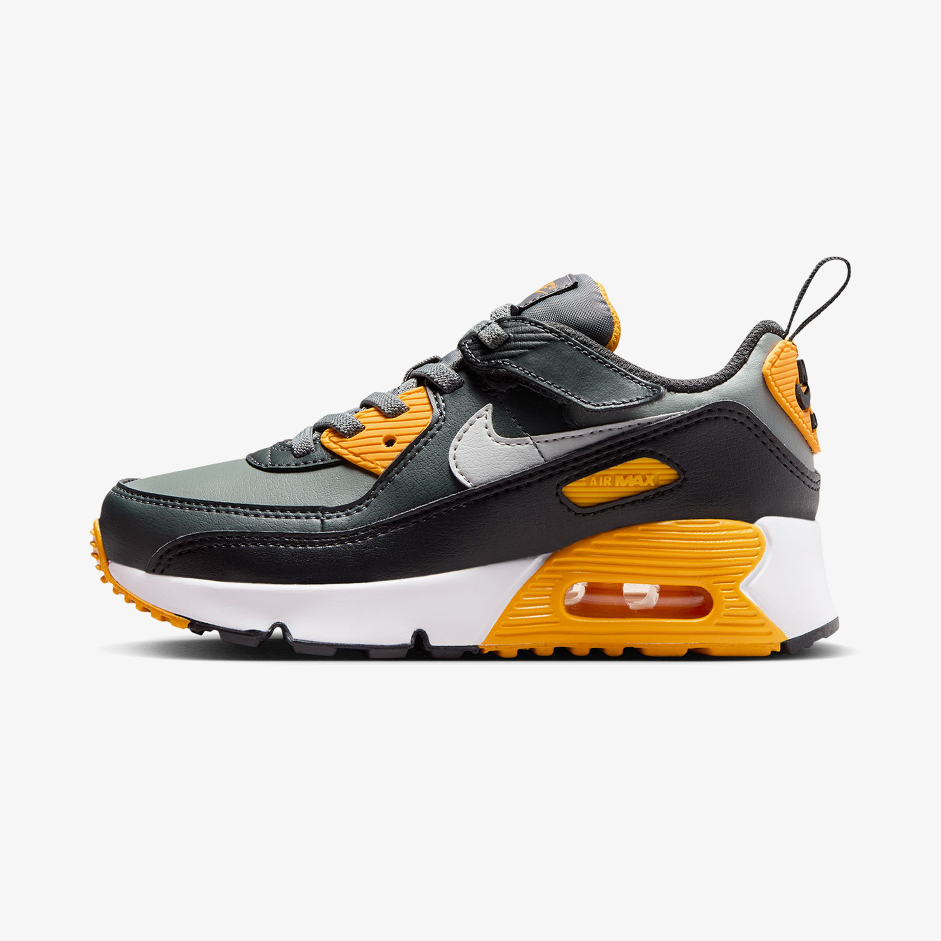 Nike Air Max 90 EasyOn Çocuk Gri Spor Ayakkabı