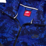 Nike Tech Windrunner Erkek Mavi Kapüşonlu Sweatshirt