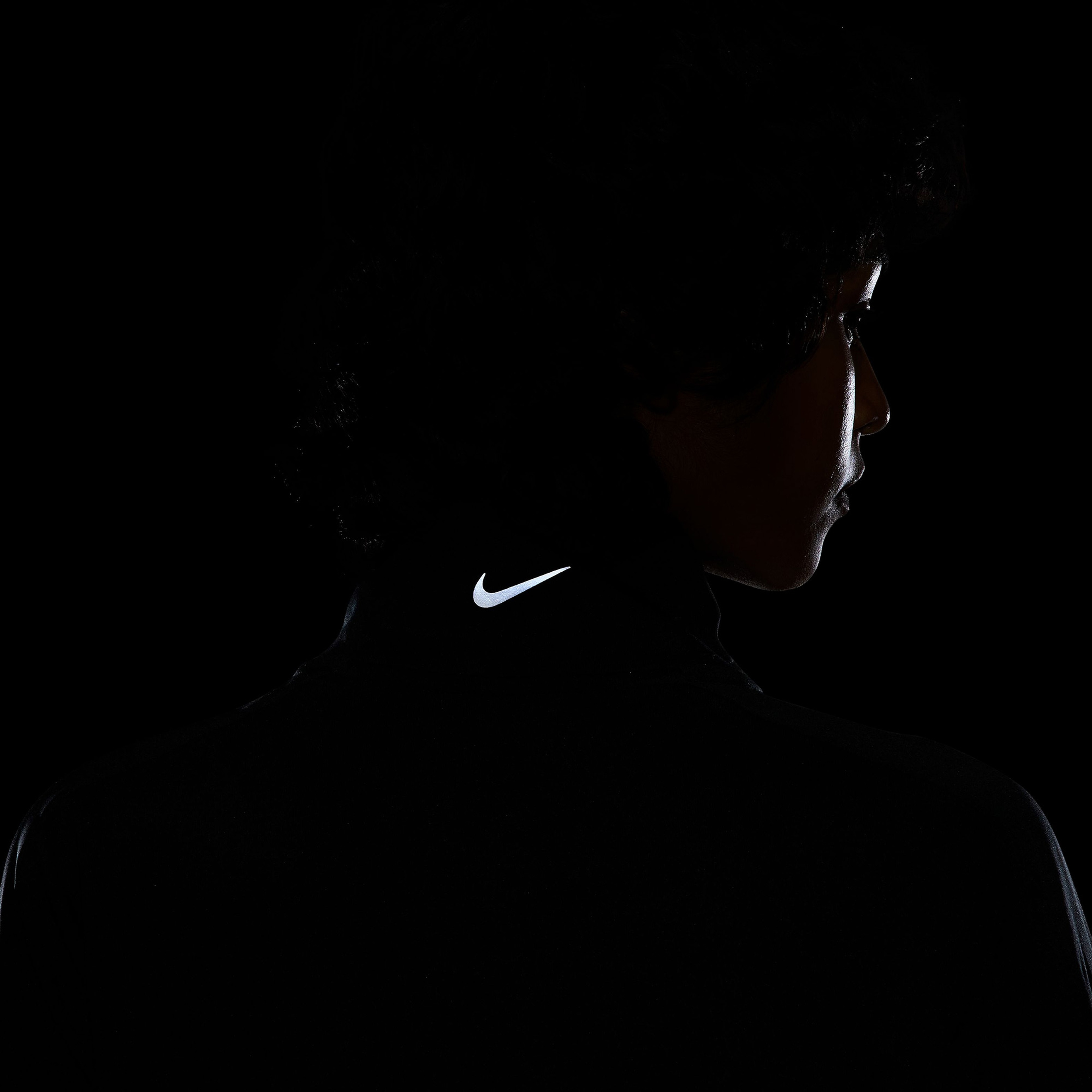 Nike Dri-Fit Pacer Kadın Siyah Uzun Kollu T-Shirt