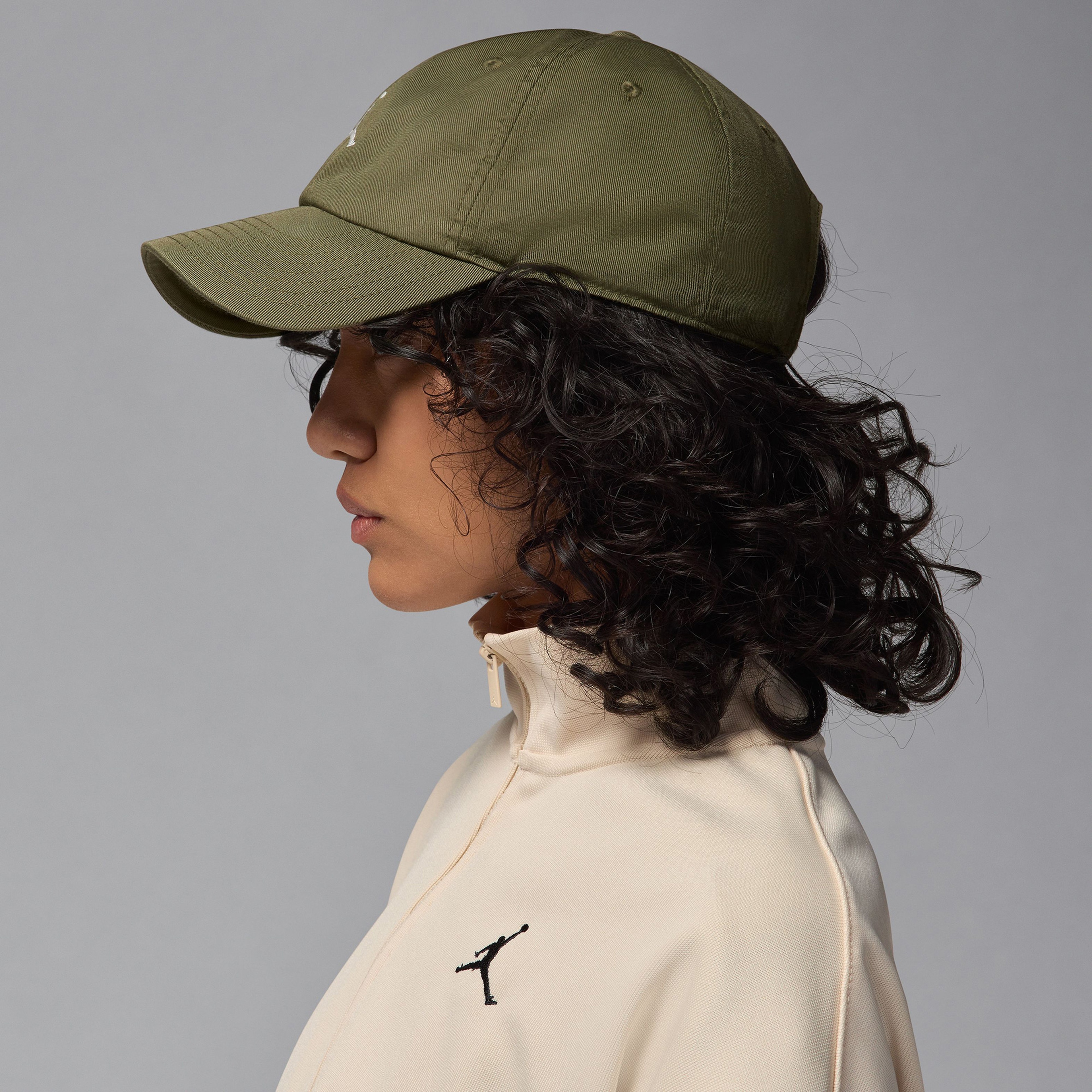 Jordan Club Unisex Haki Şapka