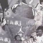 Jordan Jdb MJ Brooklyn Collage Aop  Çocuk Siyah/Beyaz Kısa Kol T-Shirt