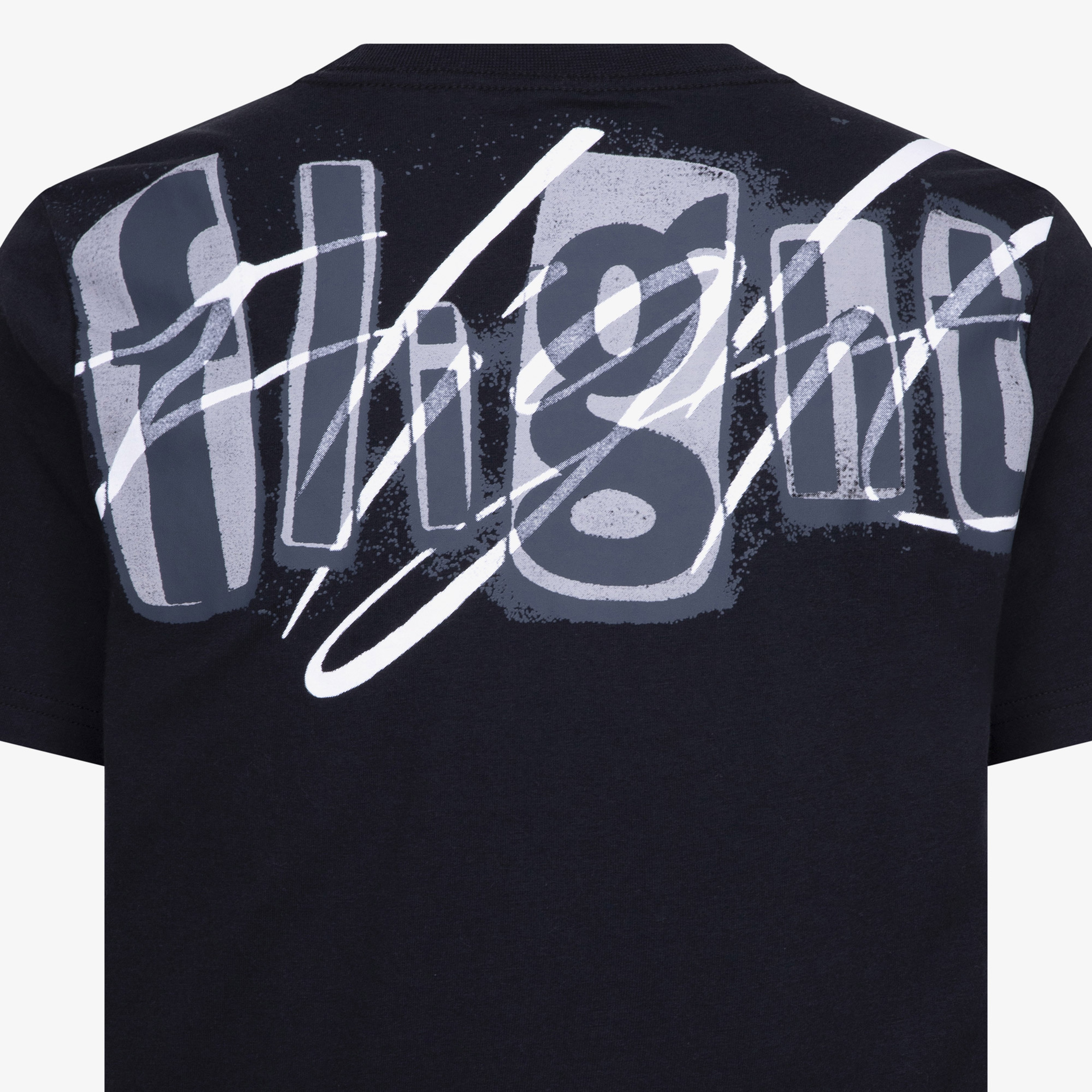 Jordan Jdb Flight Team Çocuk Siyah Kısa Kol T-Shirt