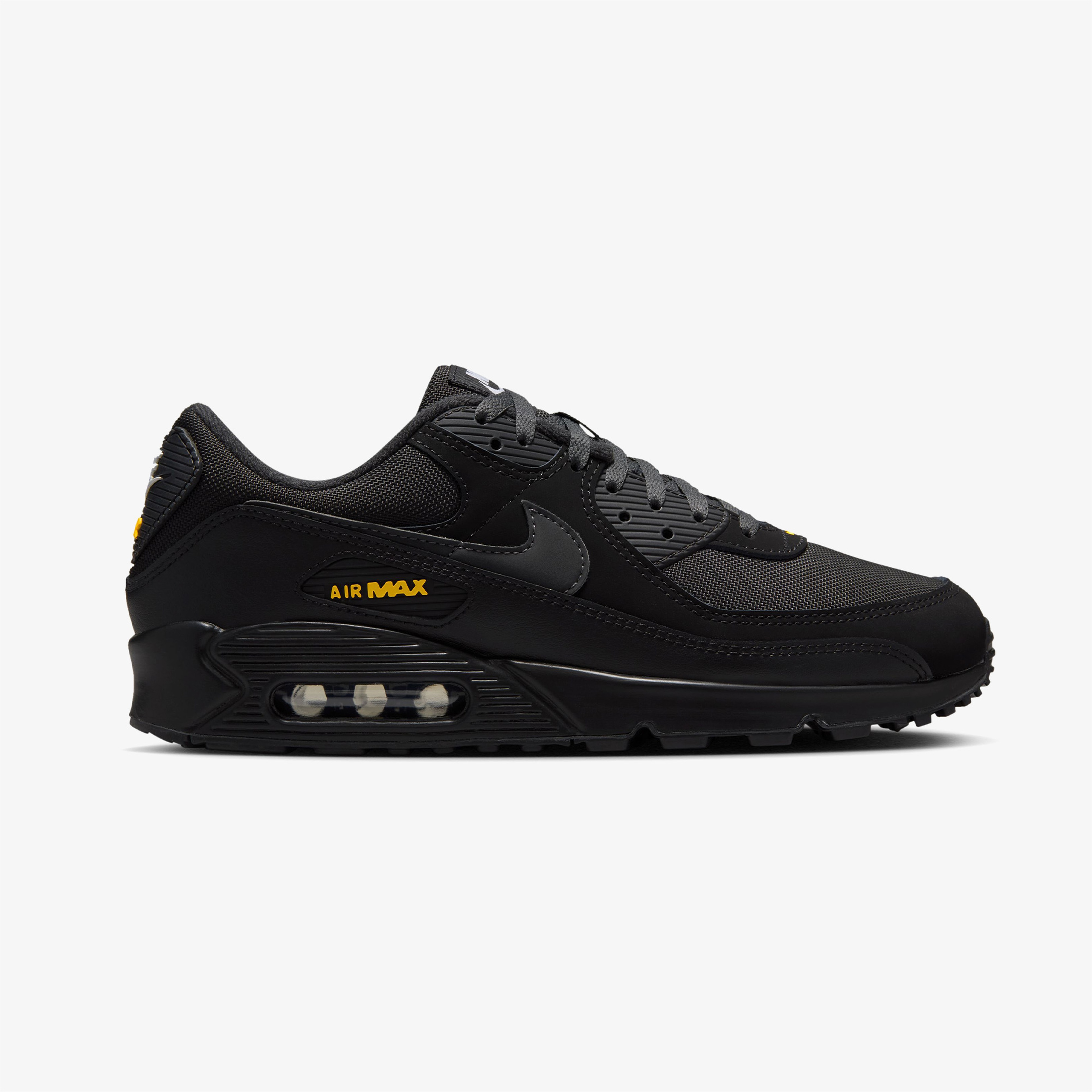 Nike Air Max 90 Erkek Siyah Spor Ayakkabı