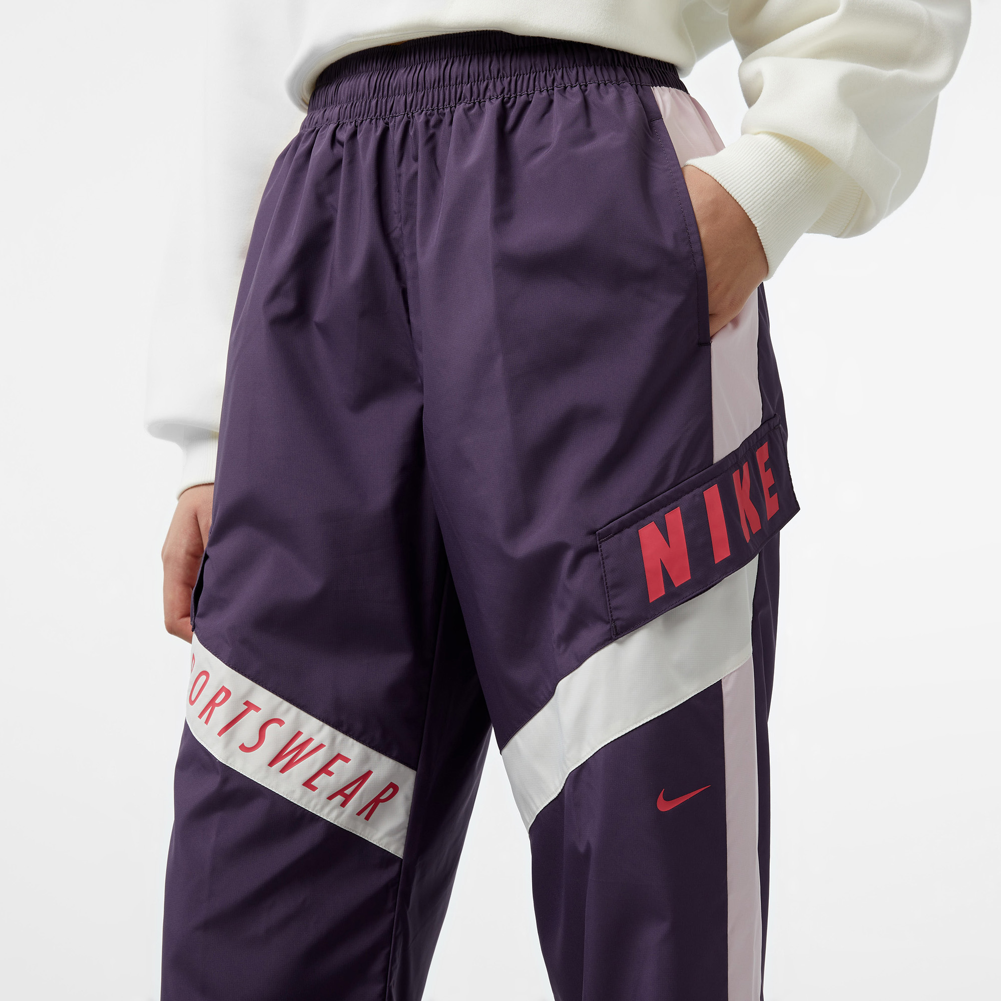Nike Sportswear Woven Kadın Mor Eşofman AltıLHF5957| Occasion