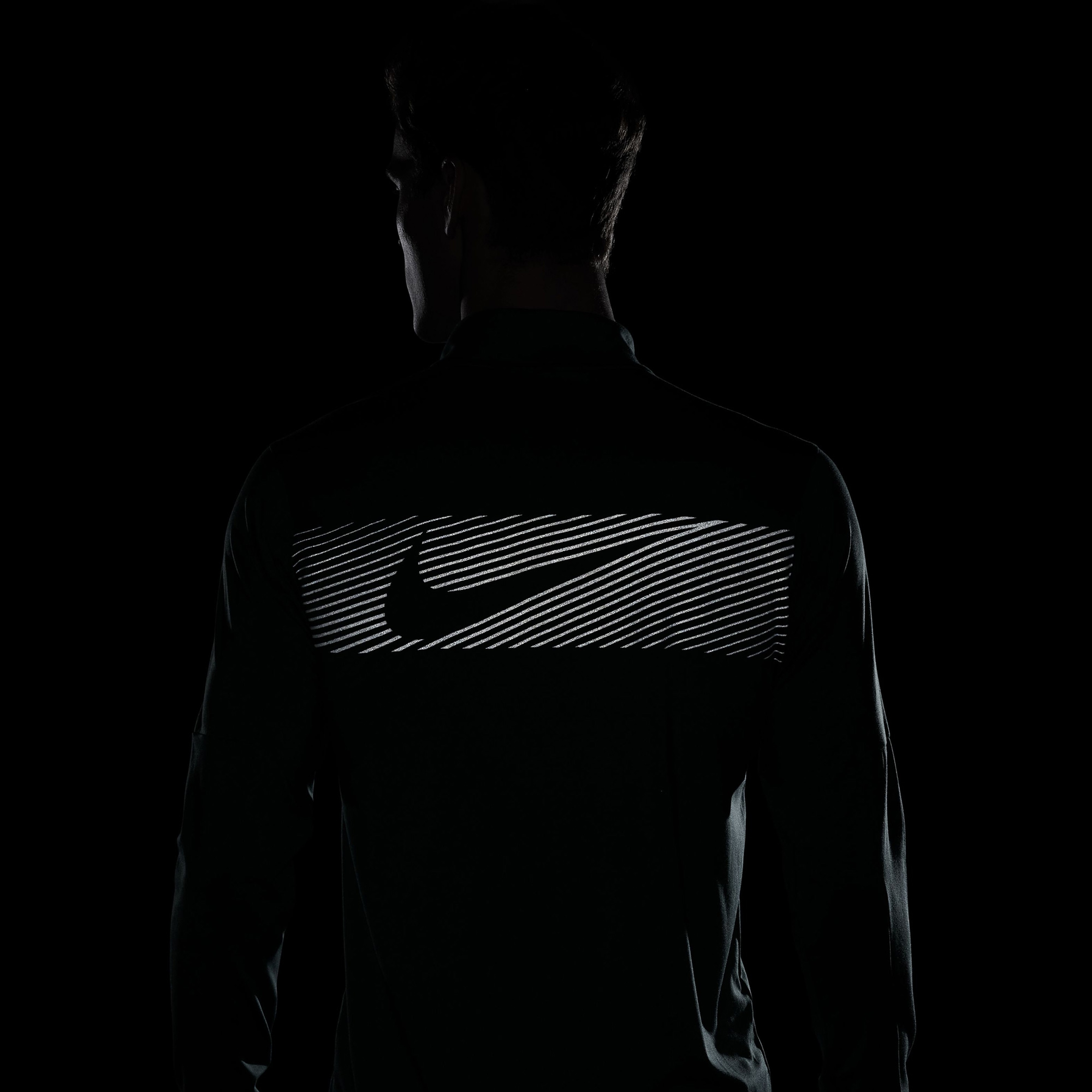 Nike Dri-Fit Element Flash Erkek Yeşil Uzun Kollu T-Shirt