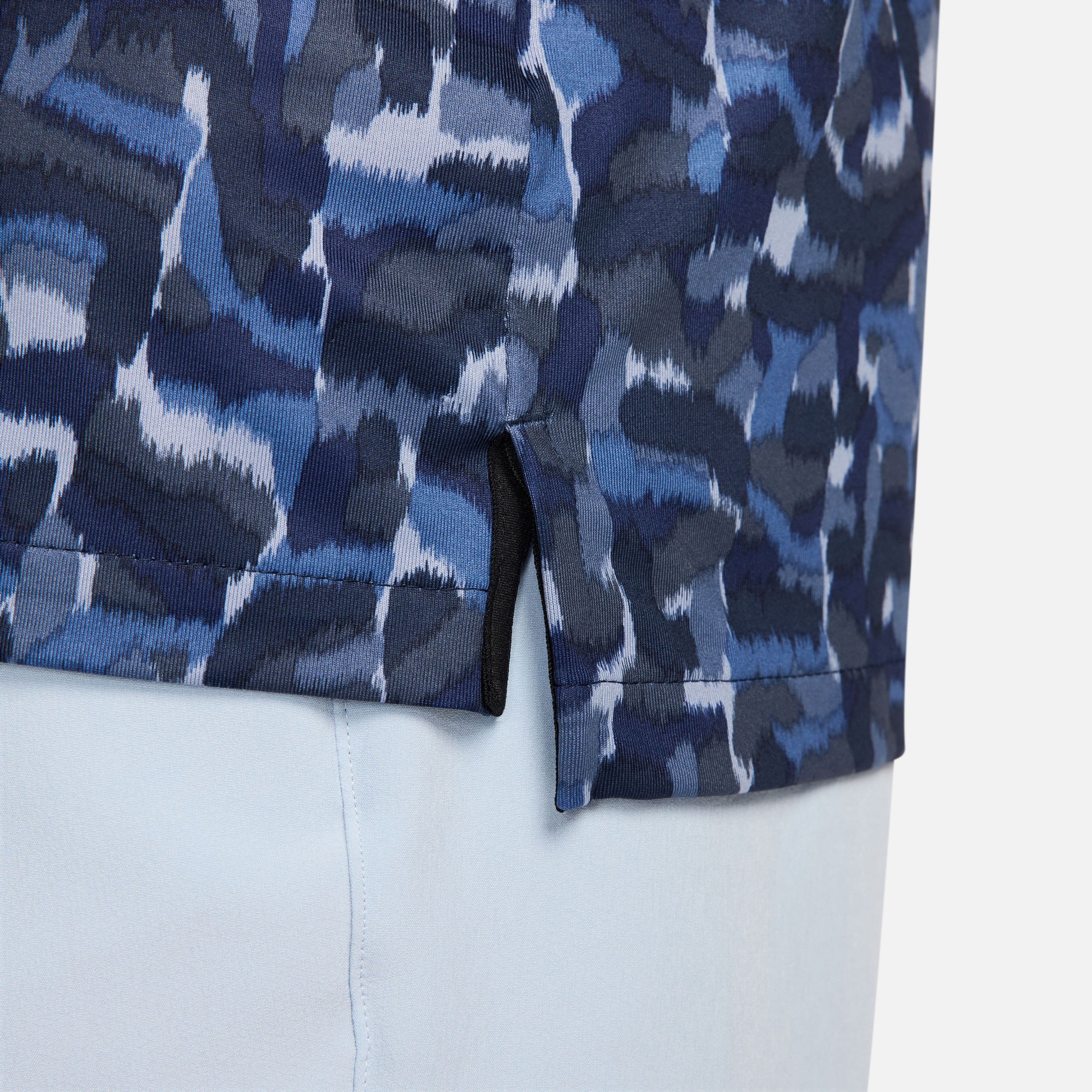 Nike Dri-Fit Tour Erkek Mavi Polo