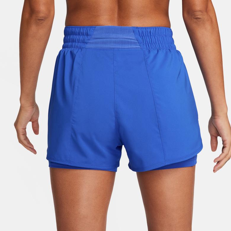 Nike One Dri-Fit Kadın Mavi Şort