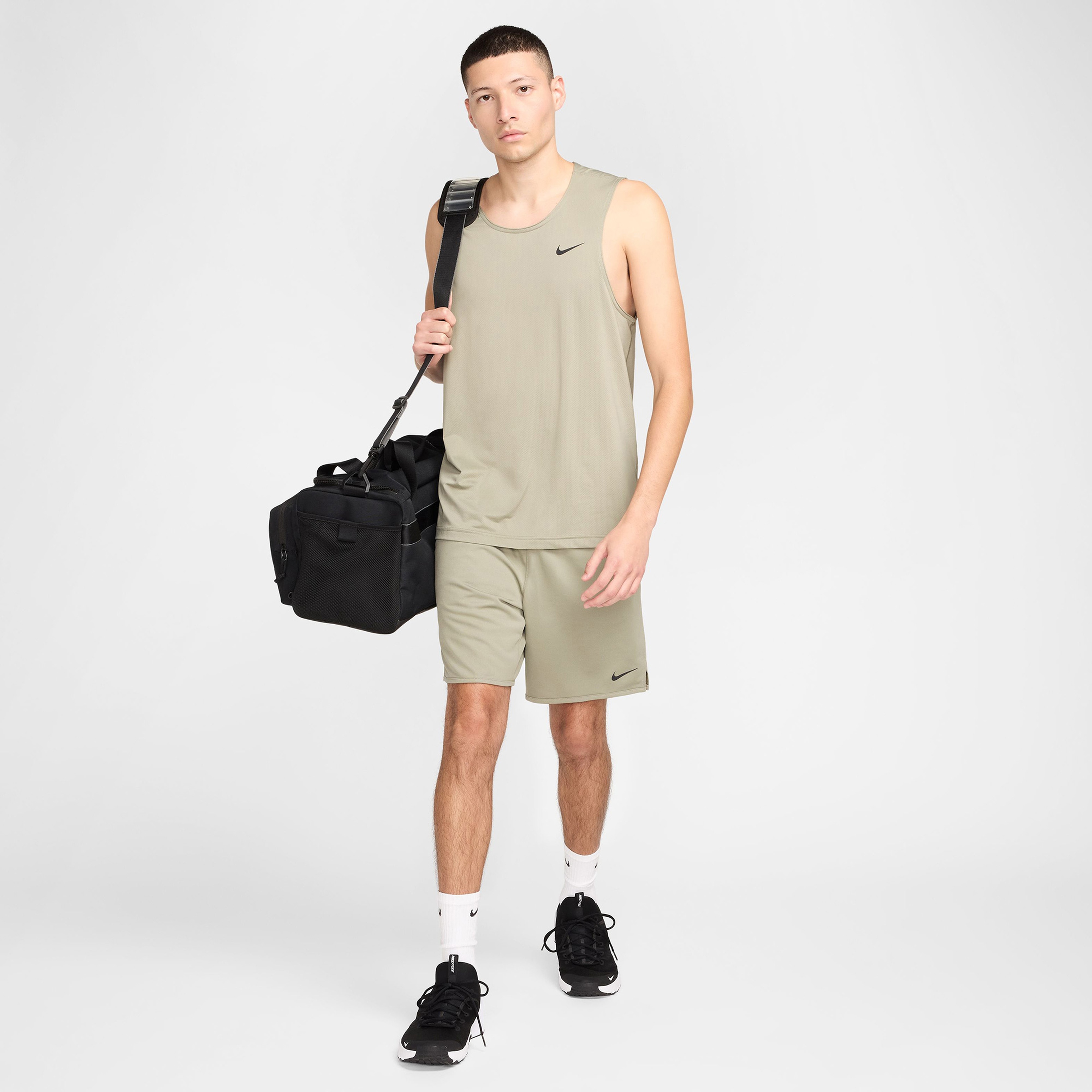 Nike Dri-Fit Ready Erkek Yeşil Kolsuz T-Shirt