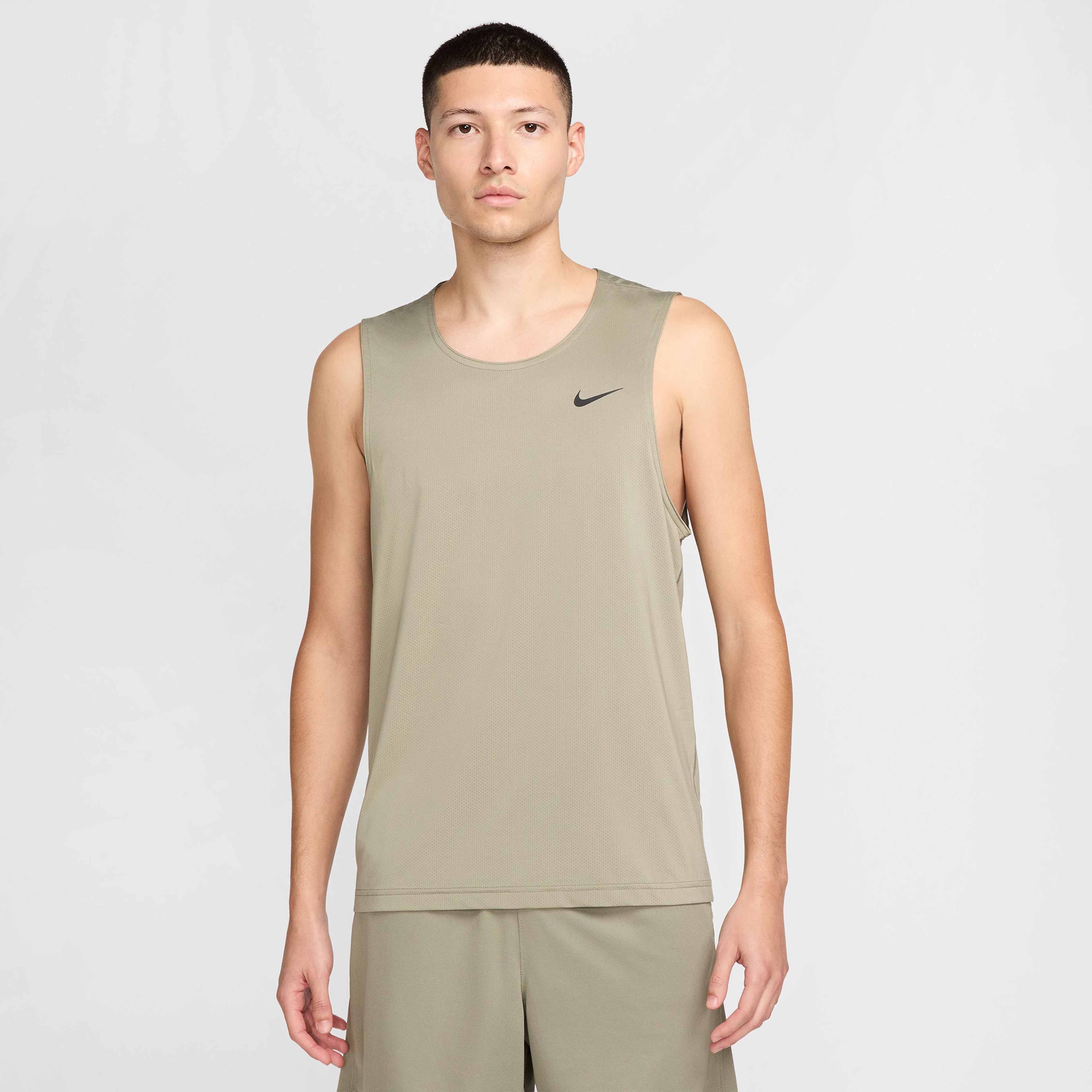 Nike Dri-Fit Ready Erkek Yeşil Kolsuz T-Shirt