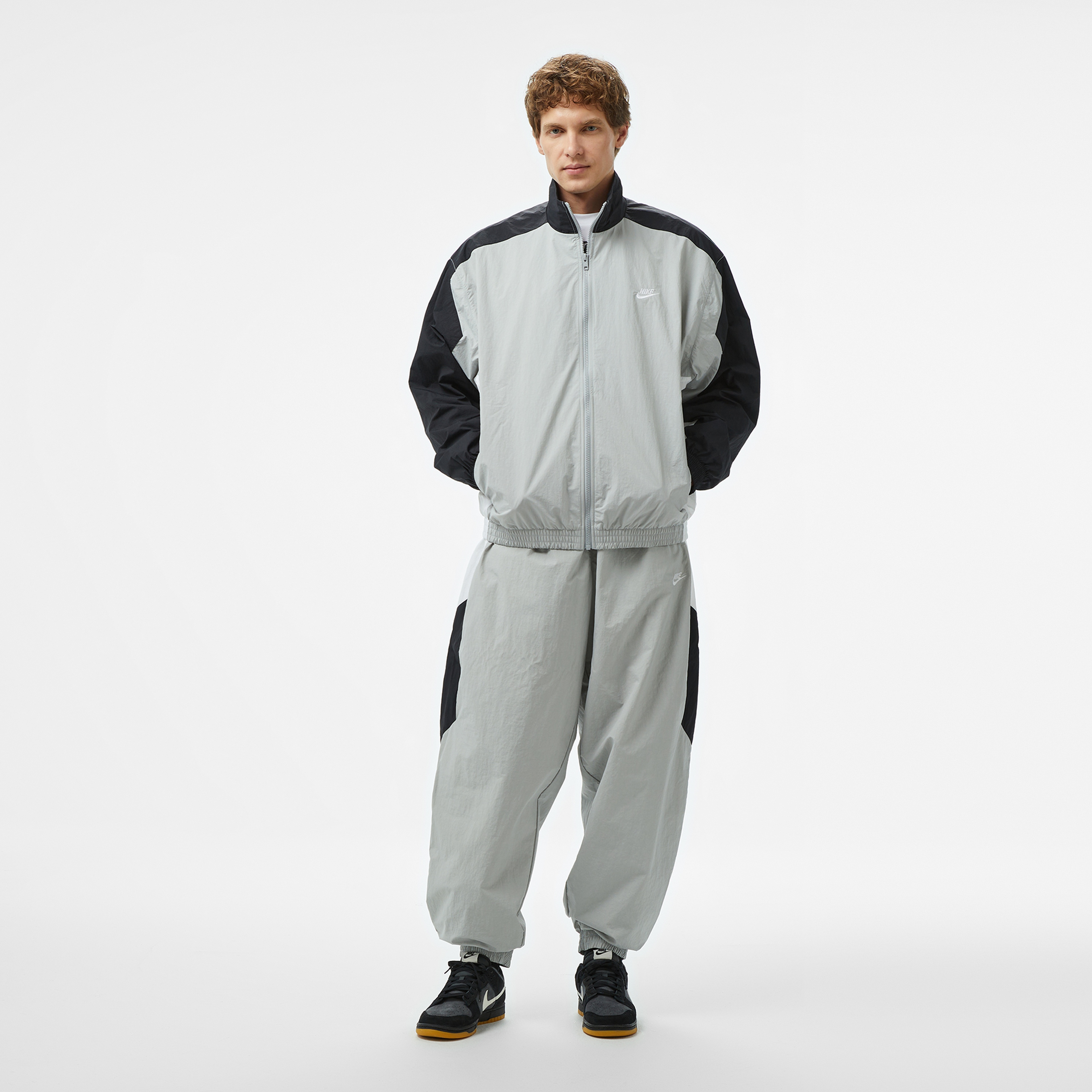 Nike Club Woven Erkek Gri CeketMHQ6109| Occasion
