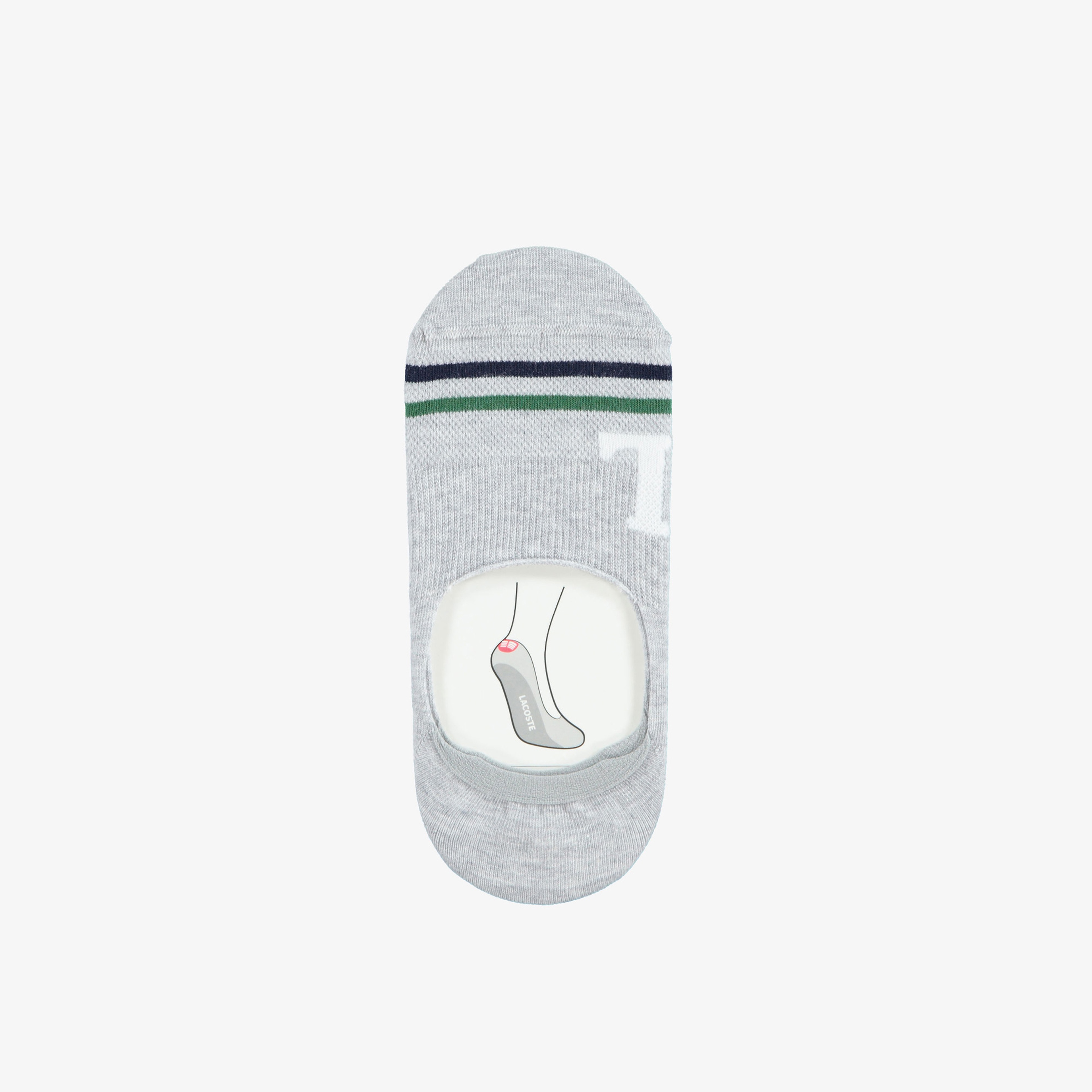 Unisex Gri Babet Çorap