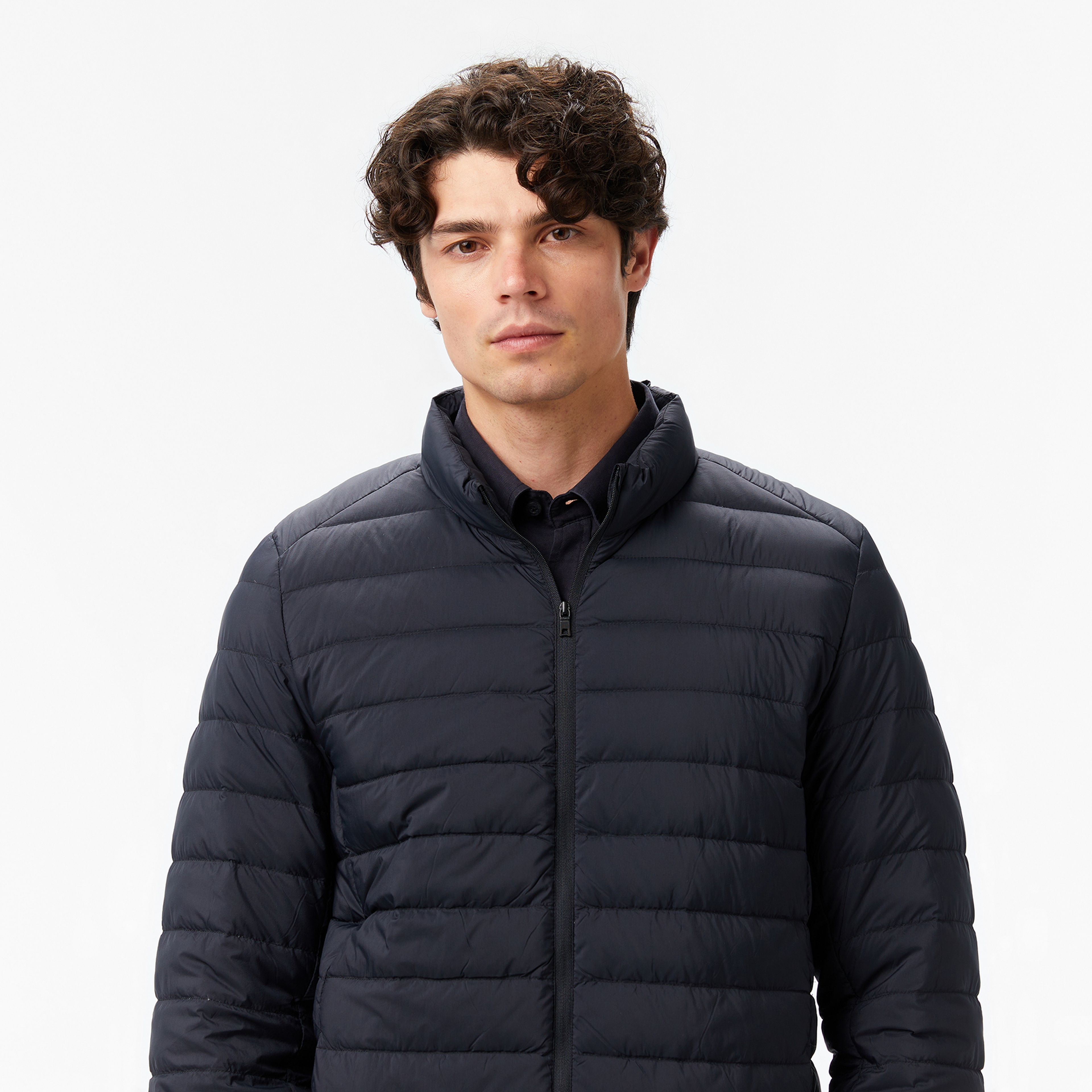 Nautica Erkek Siyah Regular Fit Mont