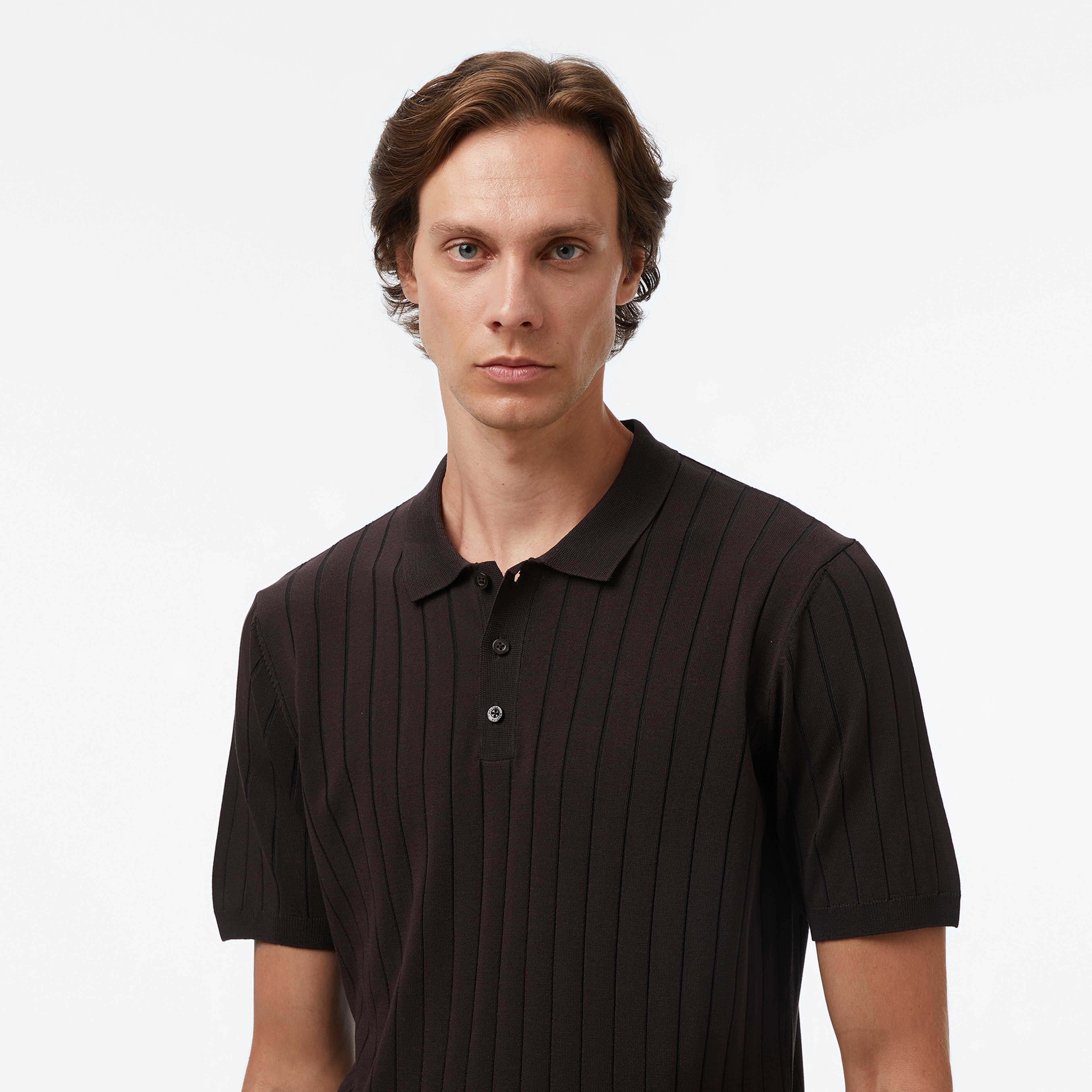 Nautica Erkek Kahverengi Classic Fit Kazak