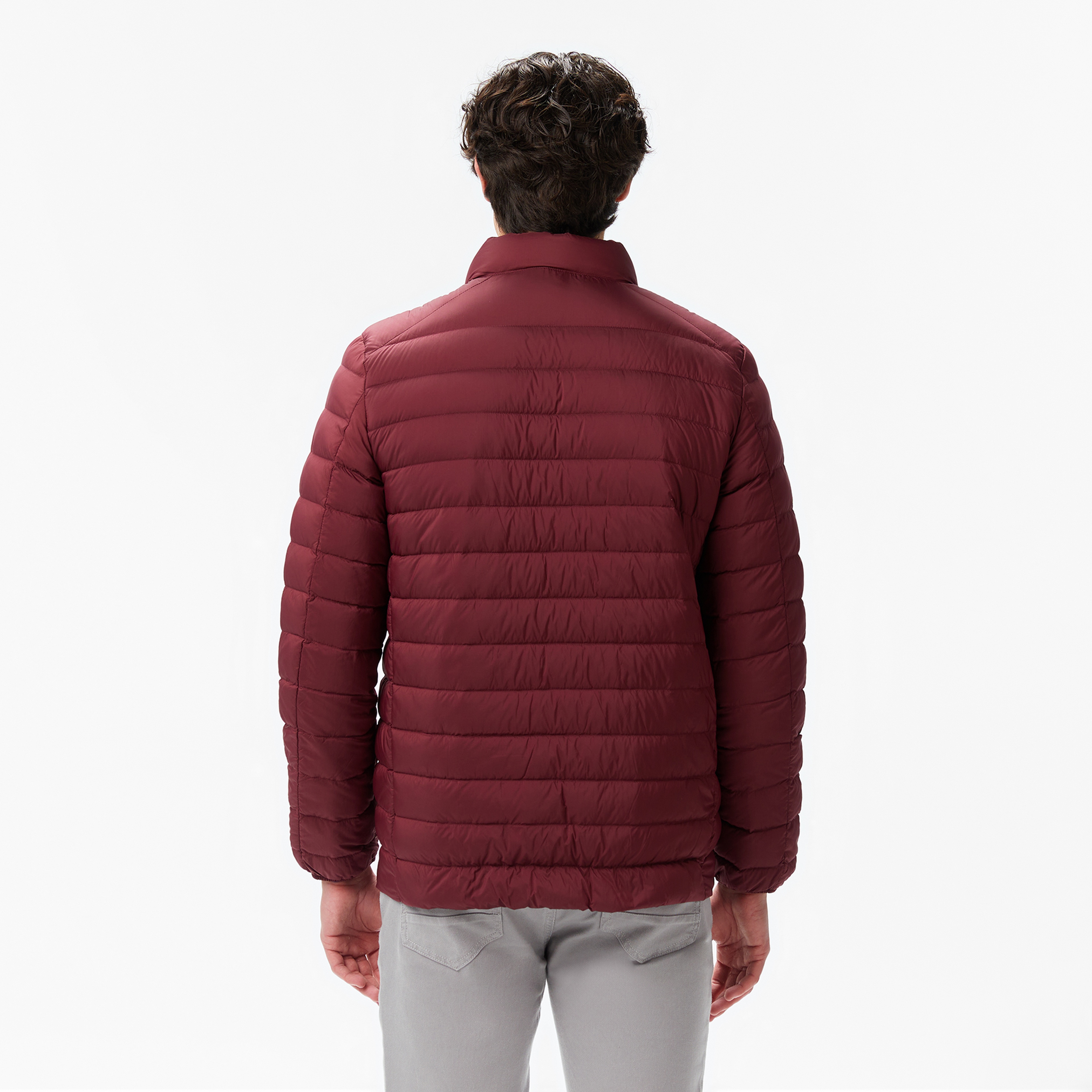 Nautica Regular Fit Mont Erkek Bordo Ceket